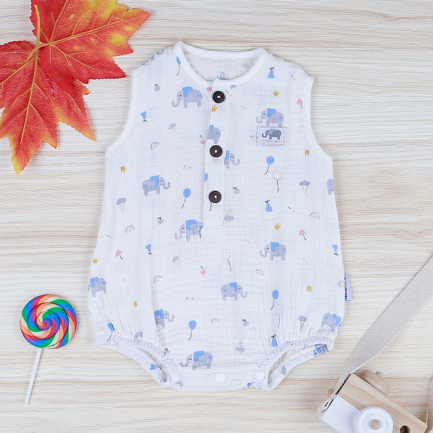 Body bé trai in voi KidsPlaza M21H hình 1