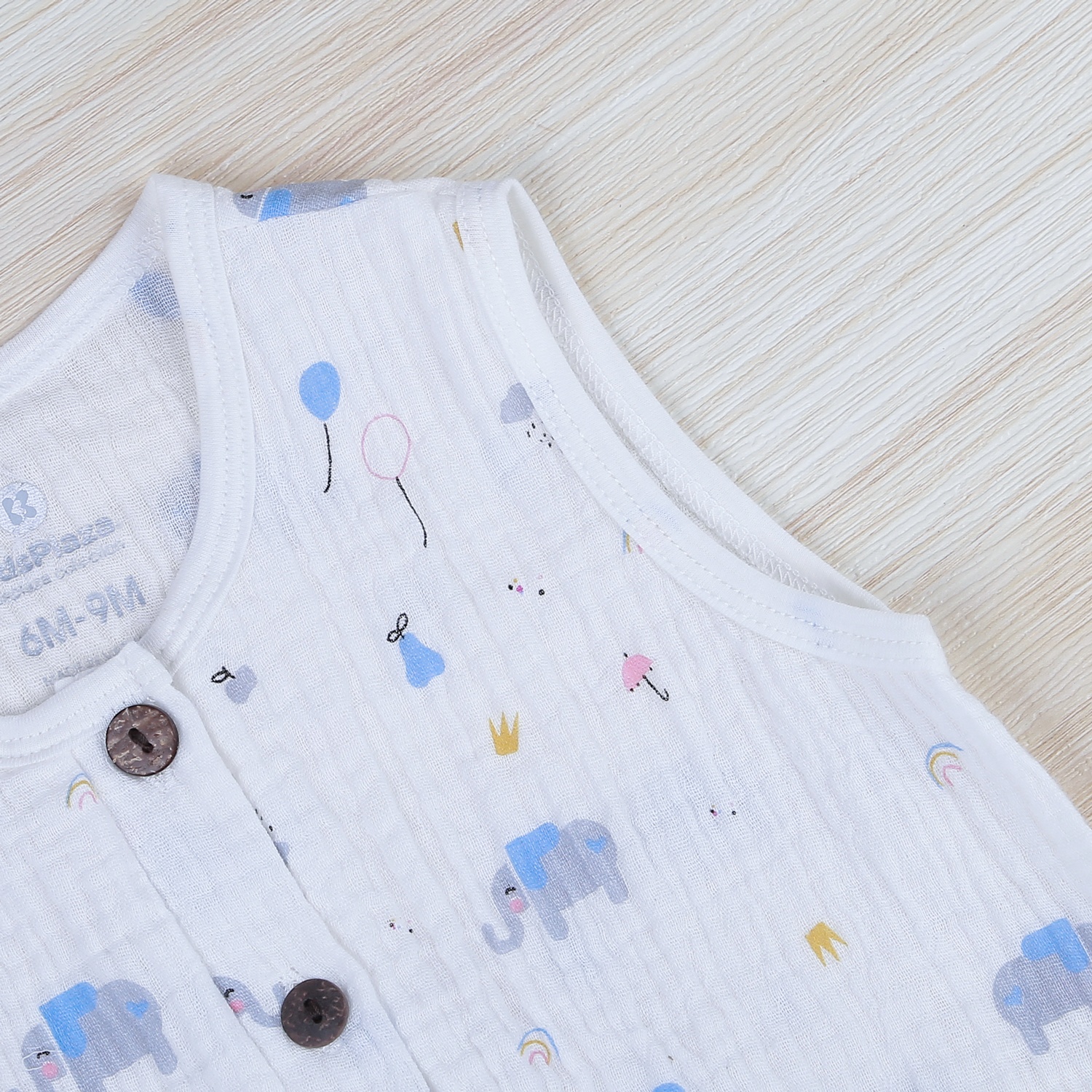 Body bé trai túi in voi KidsPlaza M21H hình 3