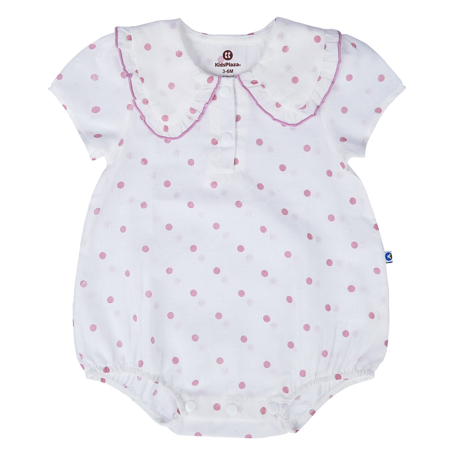 Body bẹn bé gái KidsPlaza chấm bi HN22H (Hồng) hình 1