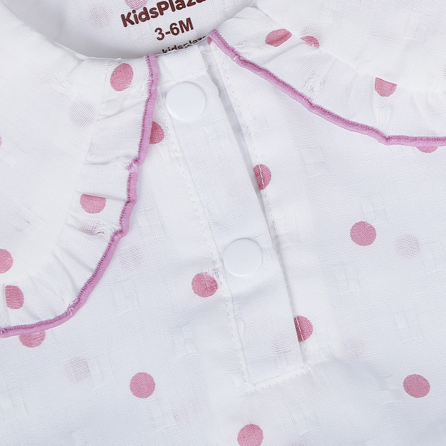 Body bẹn bé gái KidsPlaza chấm bi HN22H (Hồng) hình 3