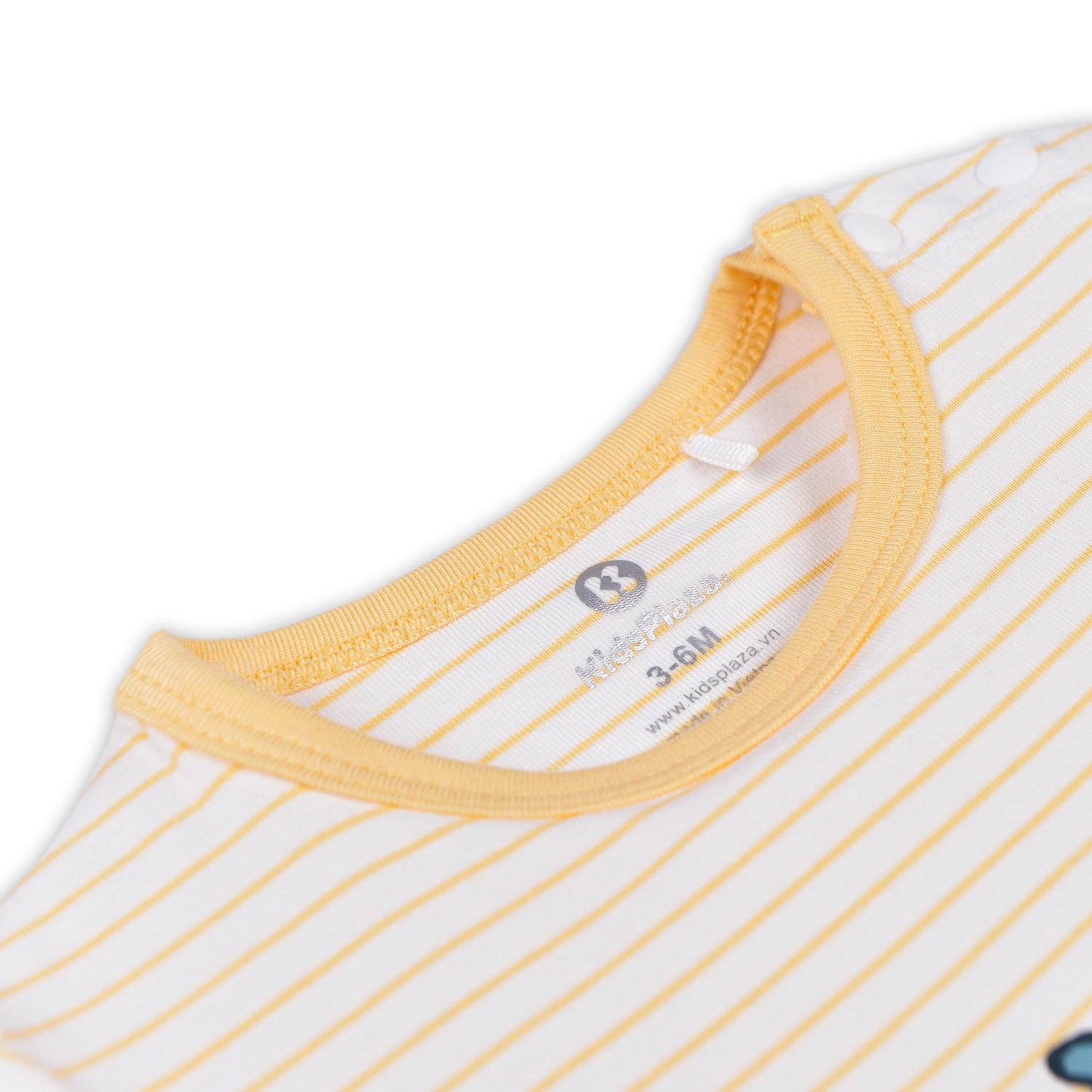 Body bẹn dài tay Otis kẻ vàng bé gái KidsPlaza ND22H hình 2
