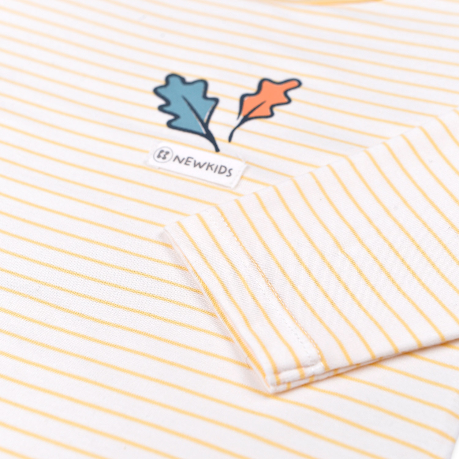 Body bẹn dài tay Otis kẻ vàng bé gái KidsPlaza ND22H hình 3