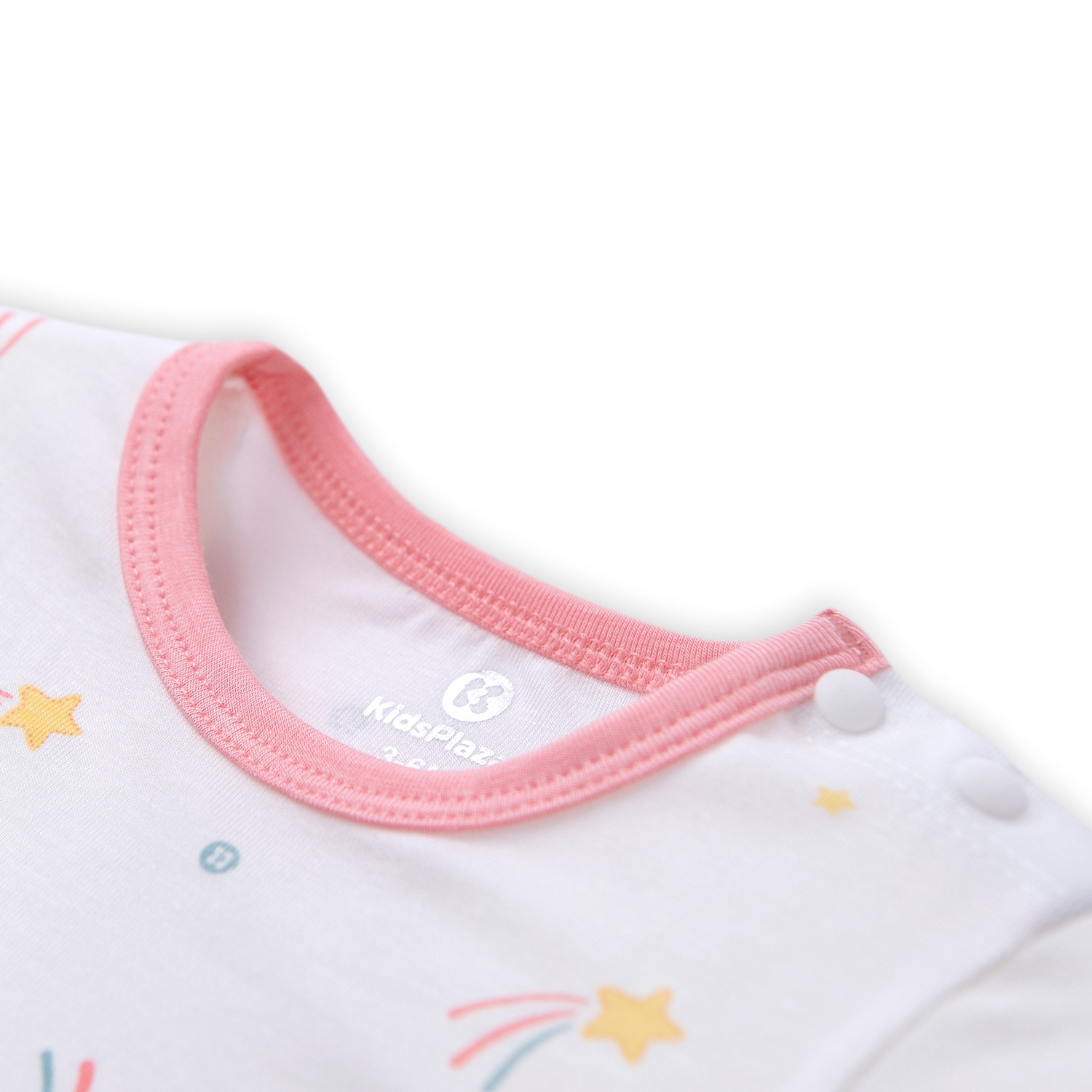 Body bẹn dài tay Otis sao vàng bé gái KidsPlaza ND22H (Trắng) hình 2