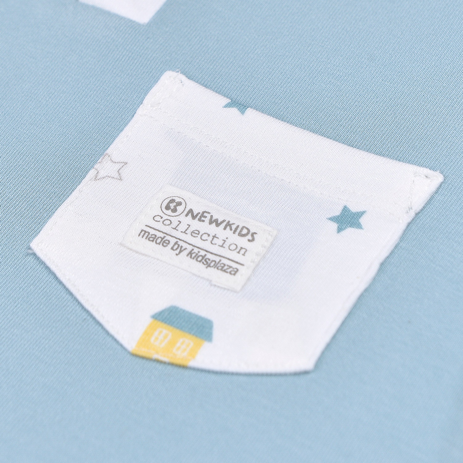 Body cộc tay bé trai Otis xanh trắng KidsPlaza ND22H hình 3