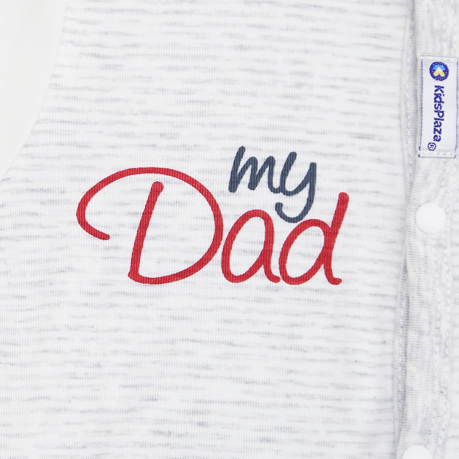 Body sơ sinh cộc tay cài giữa Otis KidsPlaza ND22H (Trắng ghi) hình 4