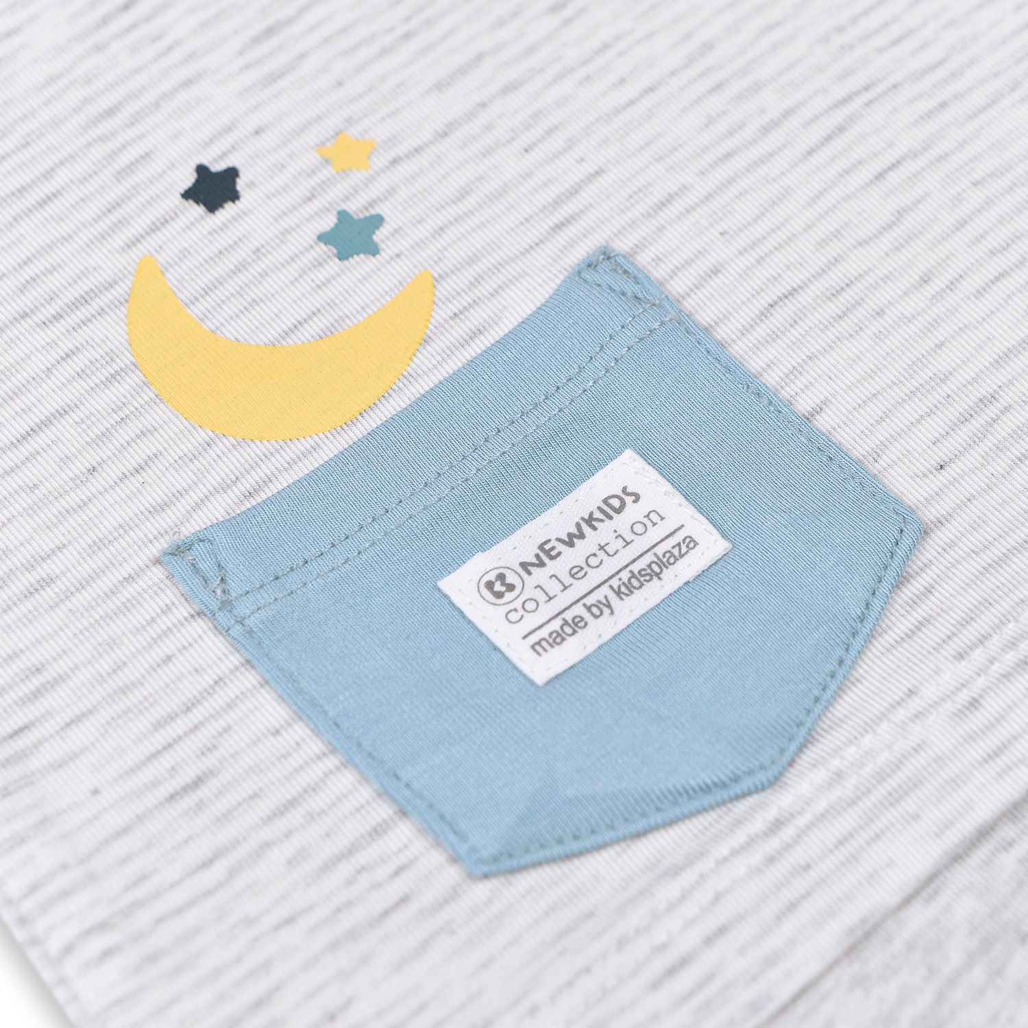 Body cộc tay Otis kẻ ghi bé trai KidsPlaza ND22H (Ghi) hình 3