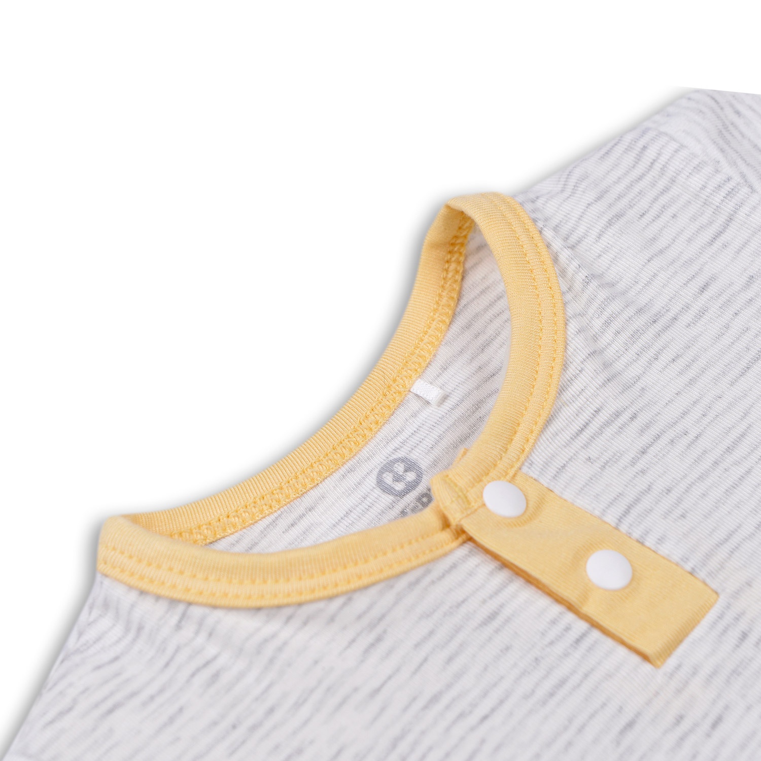 Body cộc tay Otis kẻ ghi bé trai KidsPlaza ND22H (Ghi) hình 2