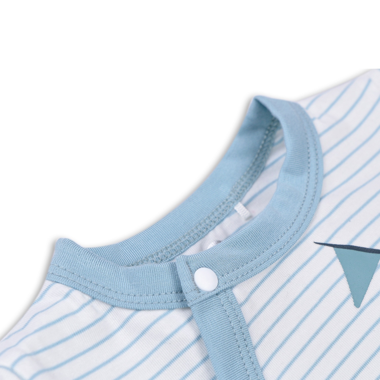 Body dài cài lệch Otis kẻ KidsPlaza ND22H (Xanh) hình 2