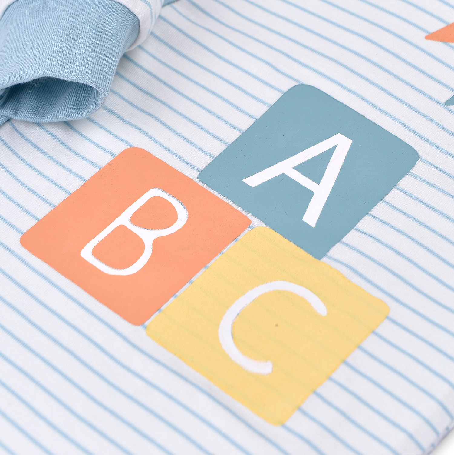 Body dài cài lệch Otis kẻ KidsPlaza ND22H (Xanh) hình 3