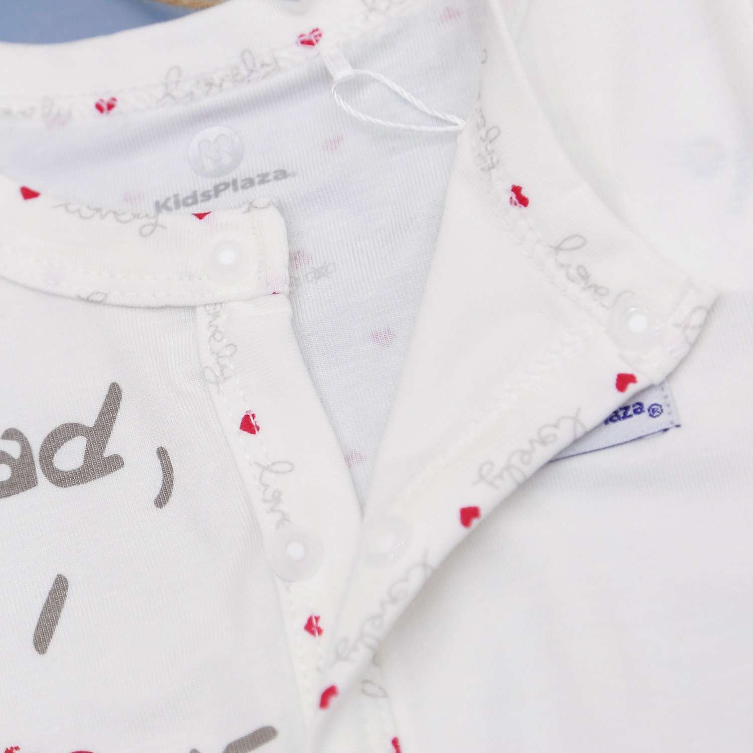 Body dài tay in hình tim otis KidsPlaza ND22H (Trắng) hình 4