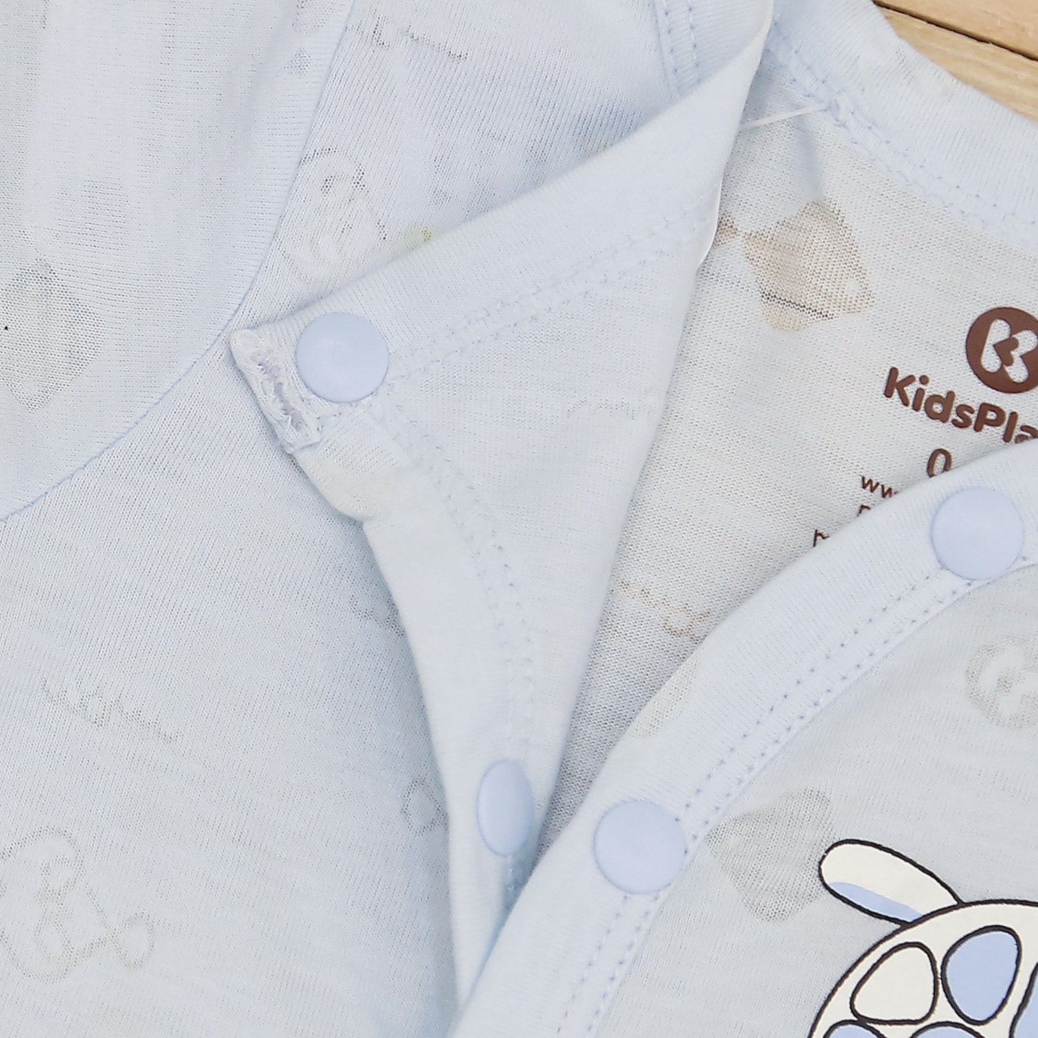 Body dài tay in rùa xanh KidsPlaza HN21T (Xanh) hình 4