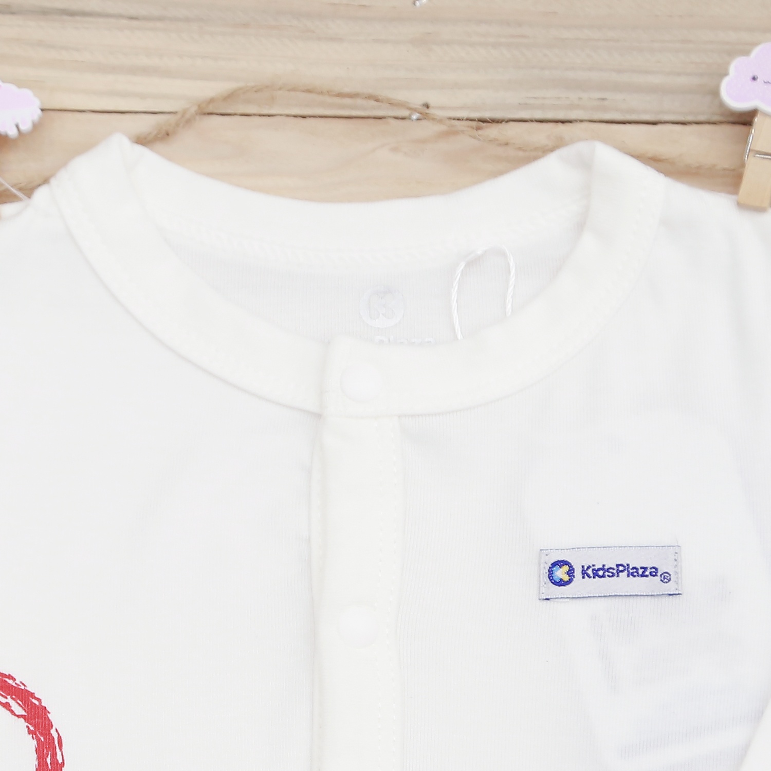 Body dài tay Otis KidsPlaza ND22H (Trắng)    hình 2