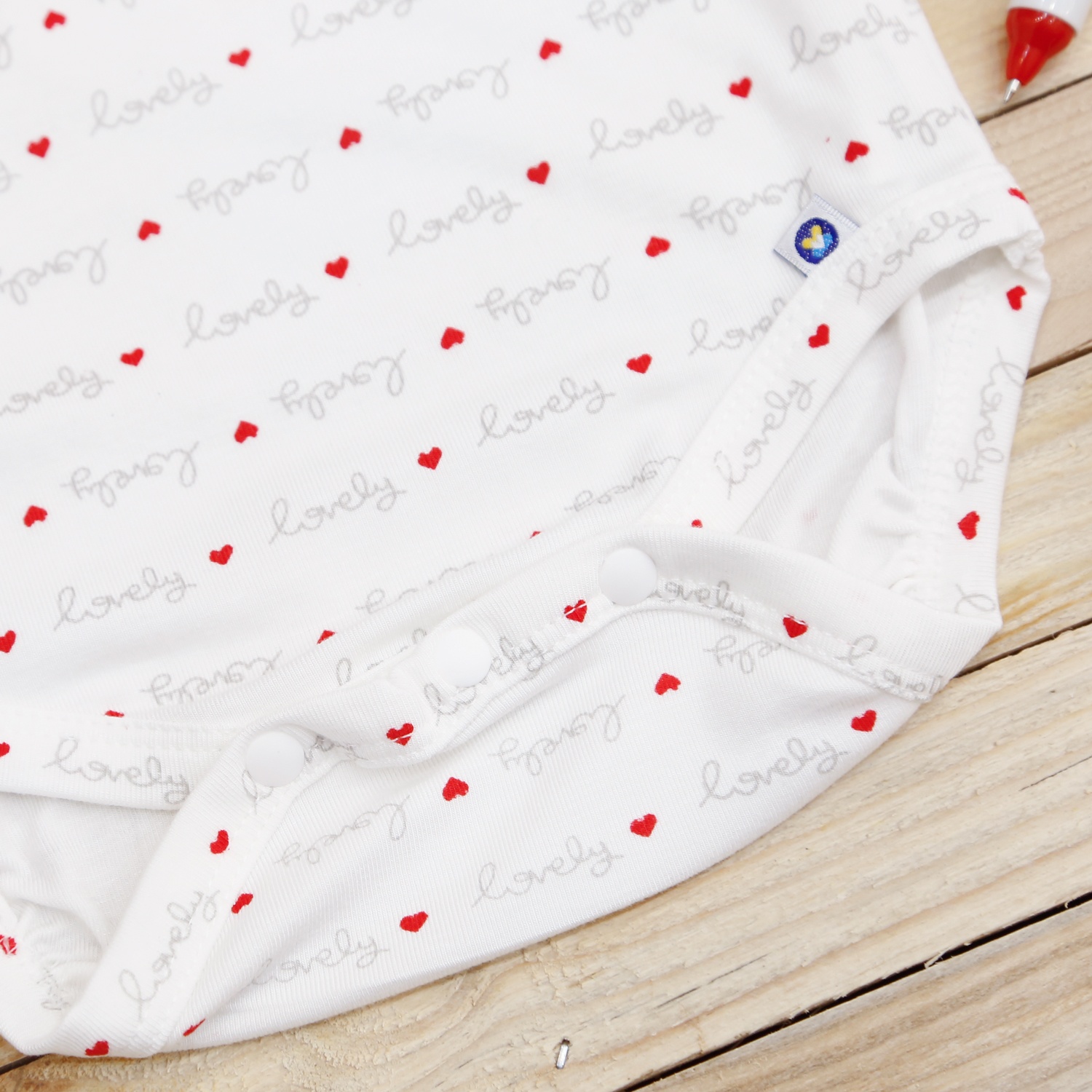 Body sơ sinh bẹn dài Otis tim KidsPlaza ND22H (Trắng) hình 4