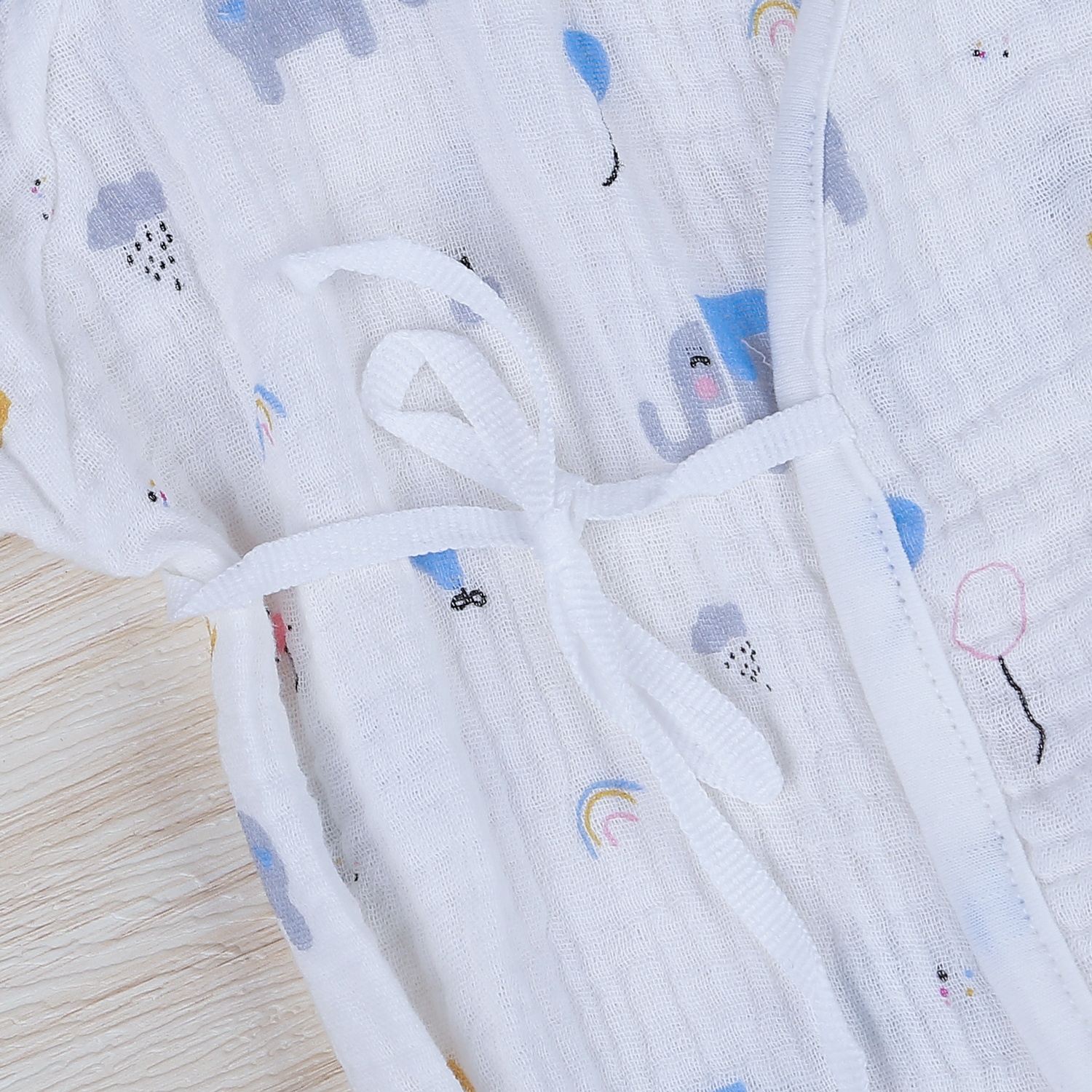 Body xô buộc dây in voi KidsPlaza M21H hình 3