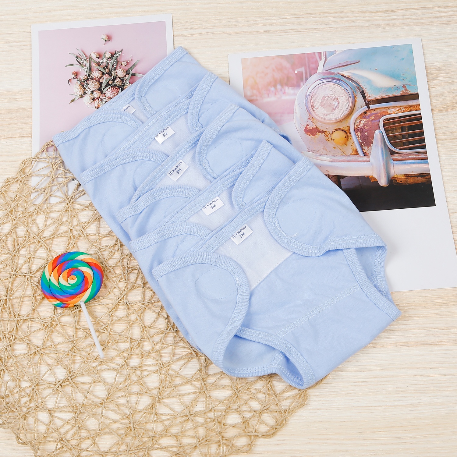 Set 5 tã dán KidsPlaza 3M TM21 (Xanh) hình 1