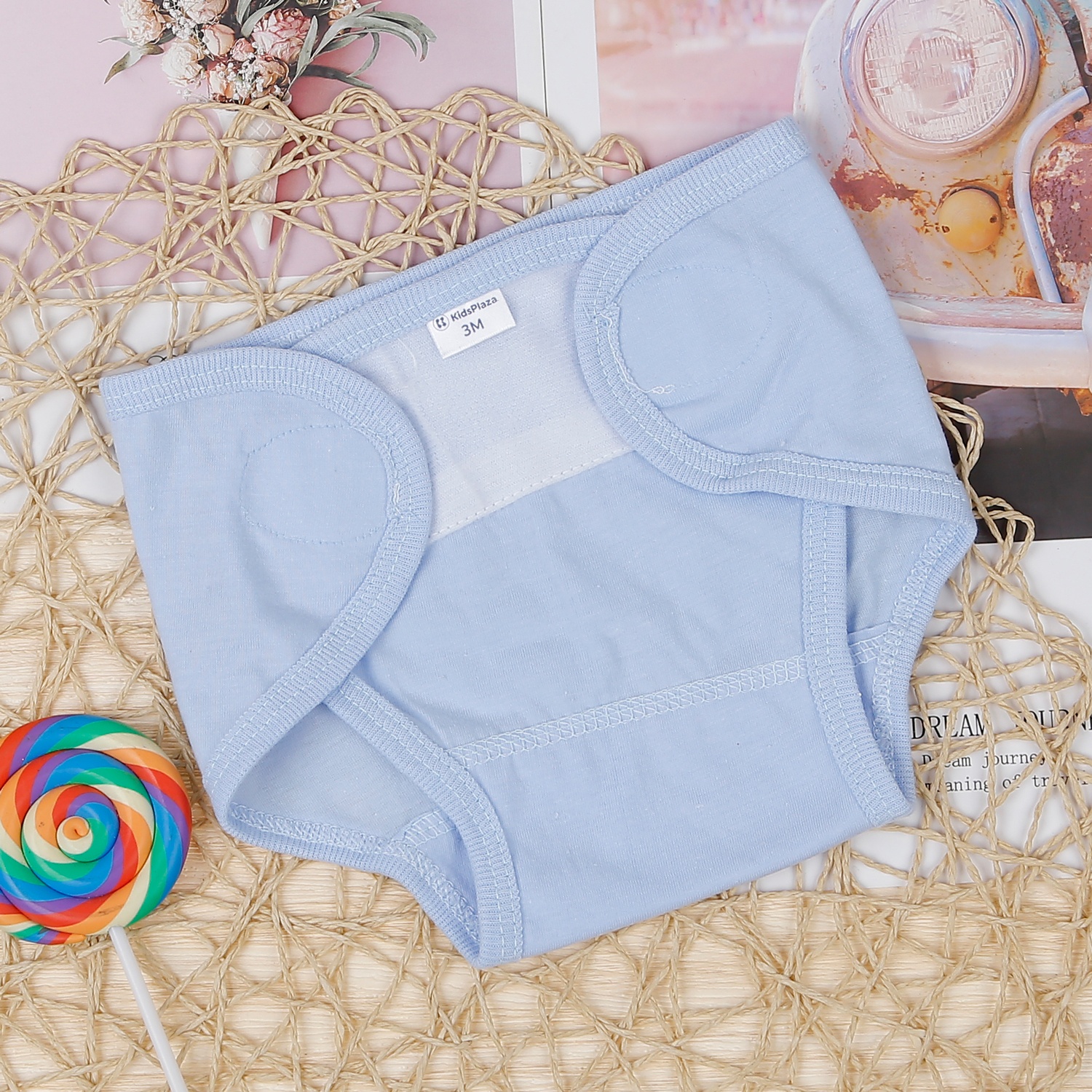 Set 5 tã dán KidsPlaza 3M TM21 (Xanh) hình 2