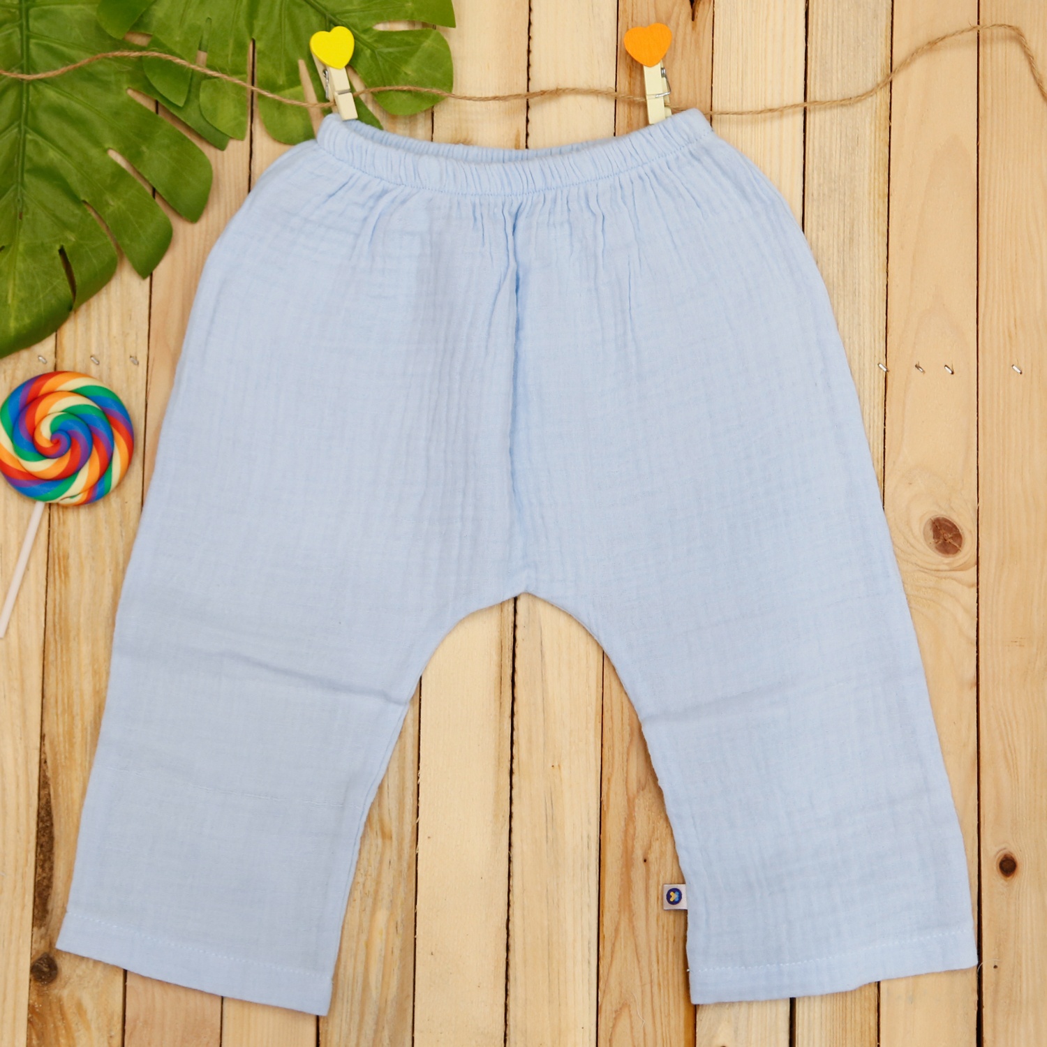 Set quà tặng sơ sinh xô KidsPlaza M21H (Xanh) hình 4