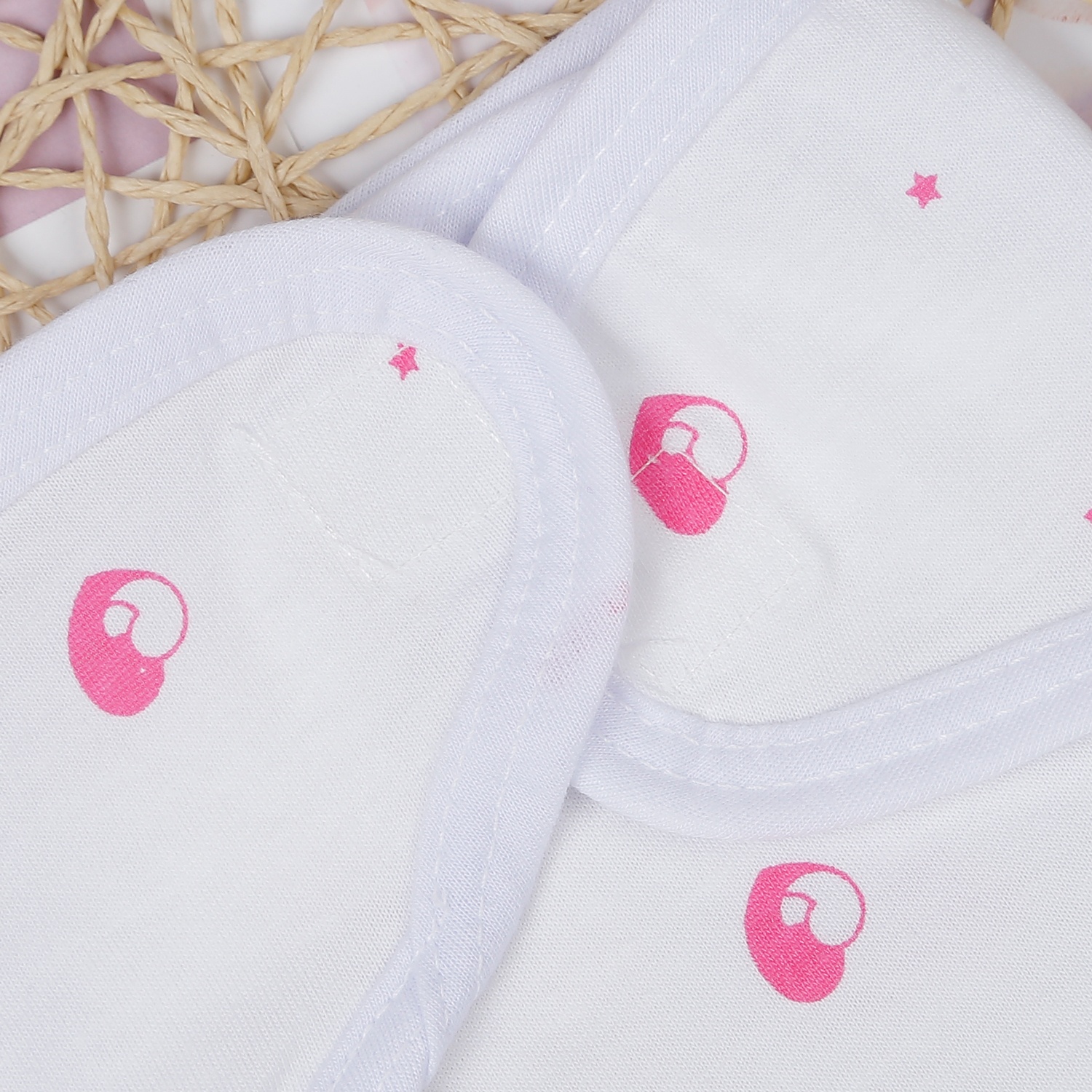 Tã dán cho bé in hình Kiza trắng hồng 1M hình 2