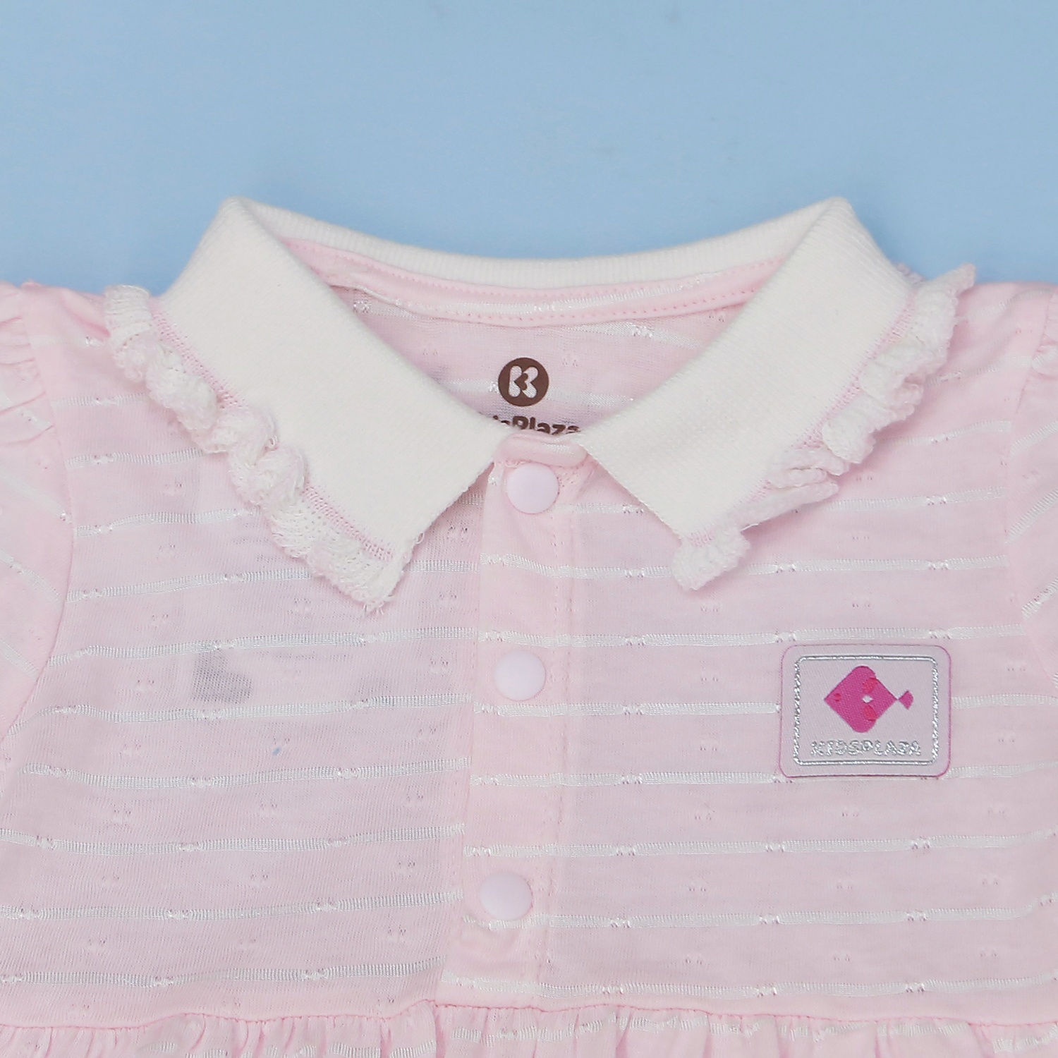 Váy bé gái kèm băng đô KidsPlaza HN21H (Hồng) hình 2