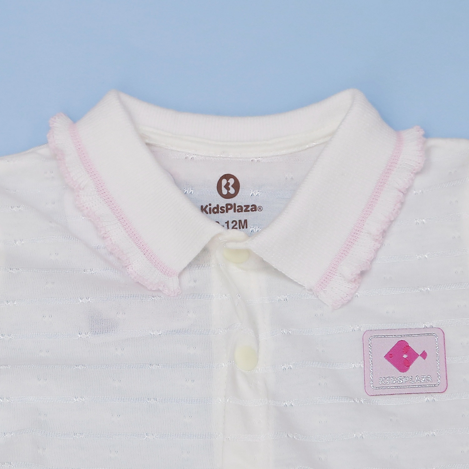 Váy bé gái kèm băng đô KidsPlaza HN21H (trắng) hình 3