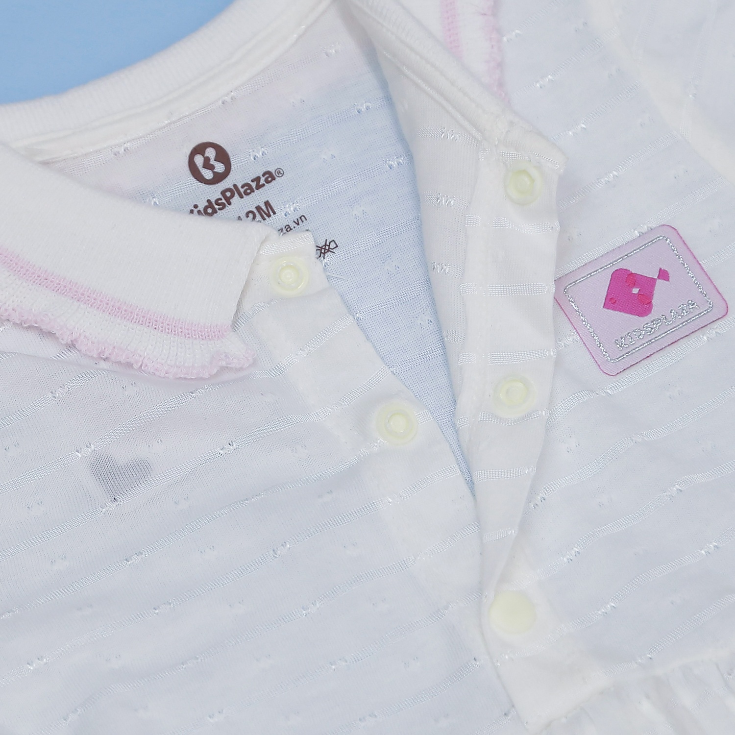 Váy bé gái kèm băng đô KidsPlaza HN21H (trắng) hình 4