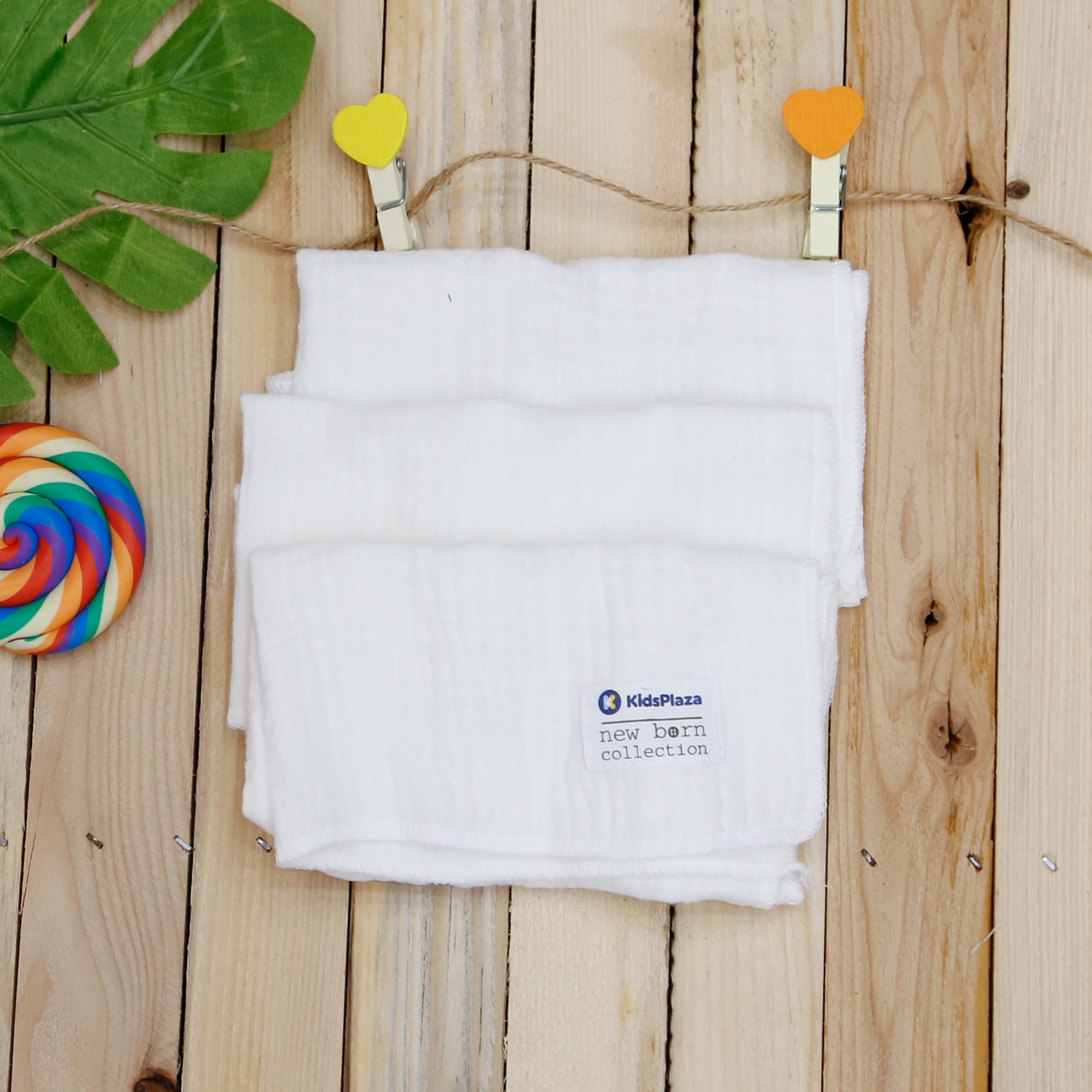 Set quà tặng sơ sinh xô KidsPlaza M21H (Trắng) hình 7