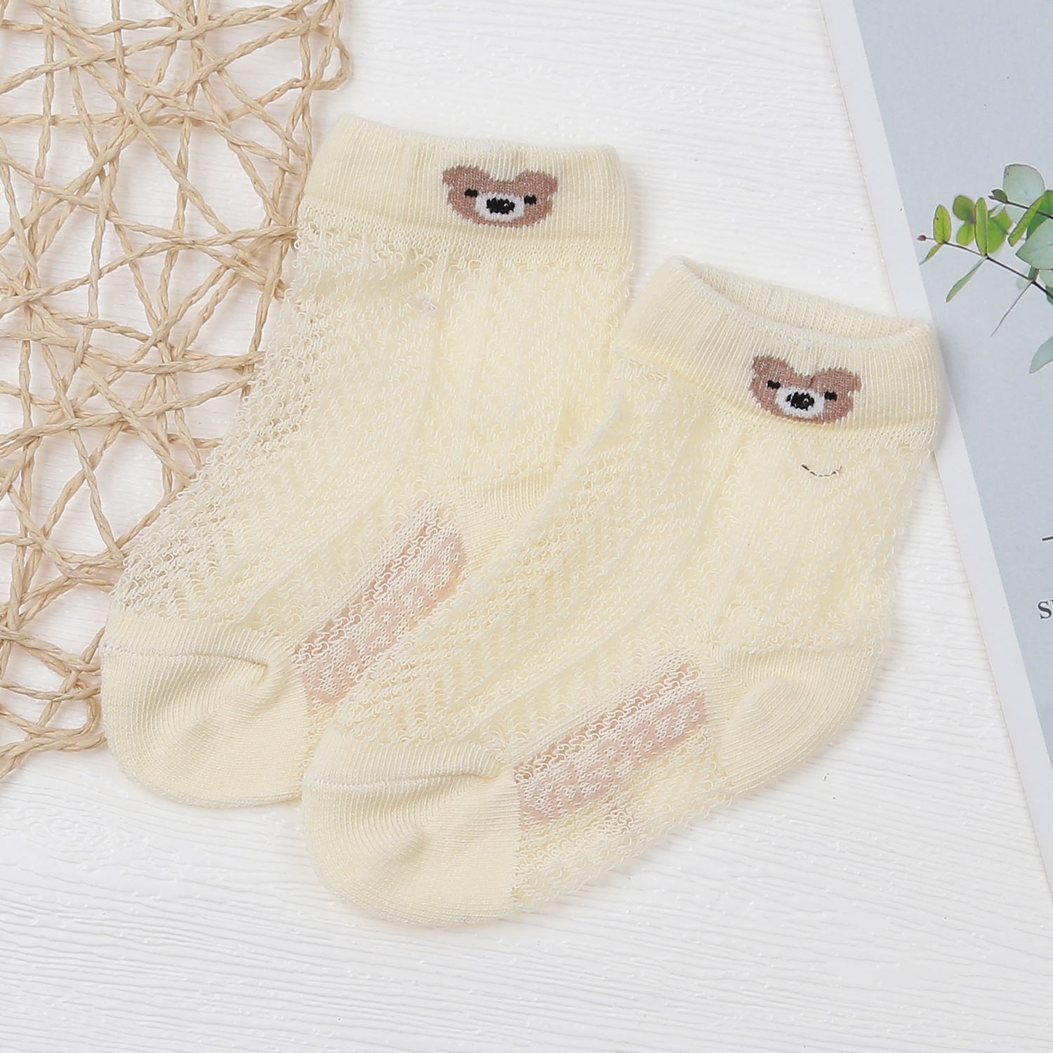 Set 5 đôi tất lưới cao cổ cho bé KidsPlaza DK23H  hình 2