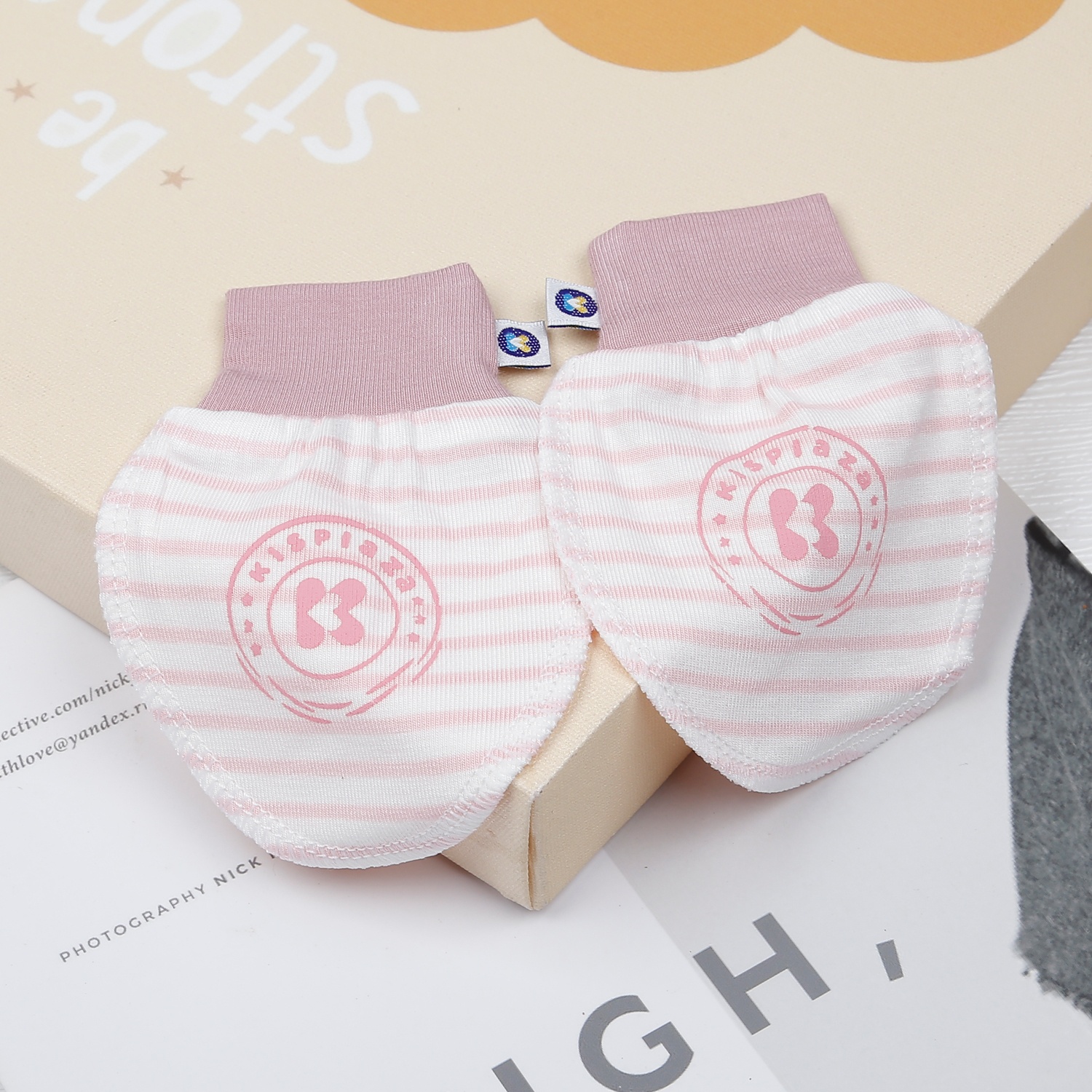 Set bao tay, bao chân Otis KidsPlaza ND23H (Hồng) hình 2