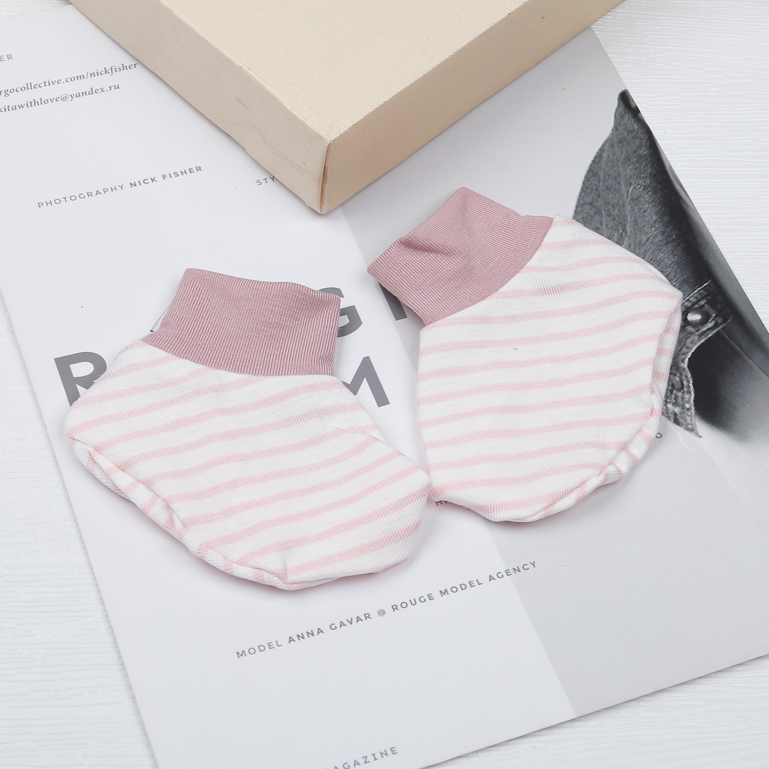 Set bao tay, bao chân Otis KidsPlaza ND23H (Hồng) hình 3