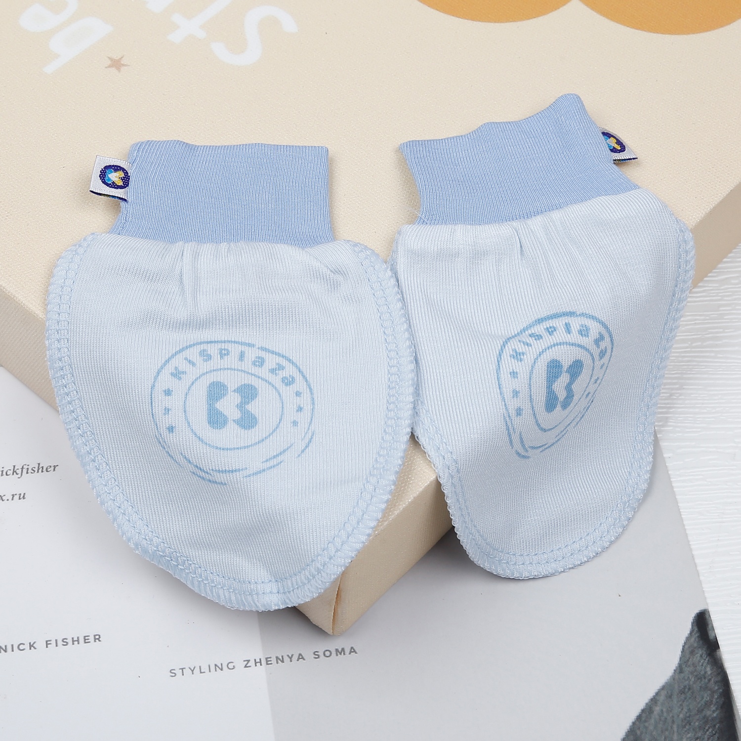 Set bao tay, bao chân Otis KidsPlaza ND23H (Xanh) hình 2