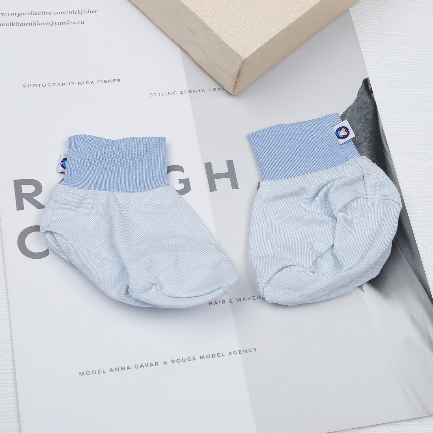 Set bao tay, bao chân Otis KidsPlaza ND23H (Xanh) hình 3