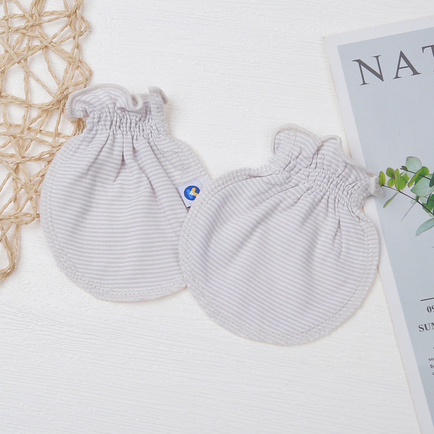 Set bao tay chân KidsPlaza HN23H (Ghi) hình 2