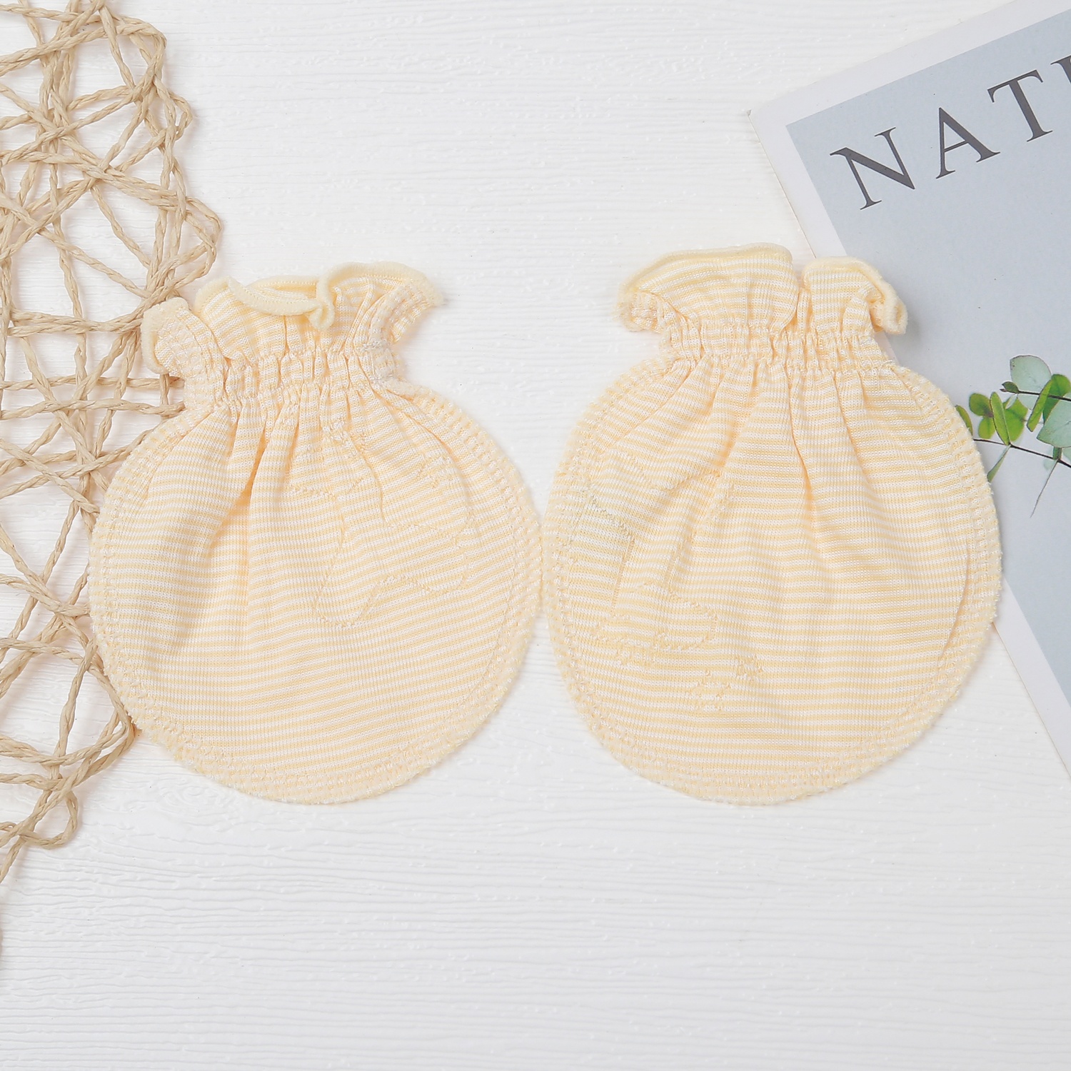 Set bao tay chân KidsPlaza HN23H (Vàng) hình 2