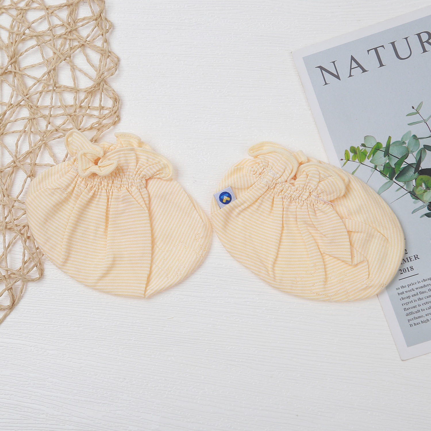 Set bao tay chân KidsPlaza HN23H (Vàng) hình 3