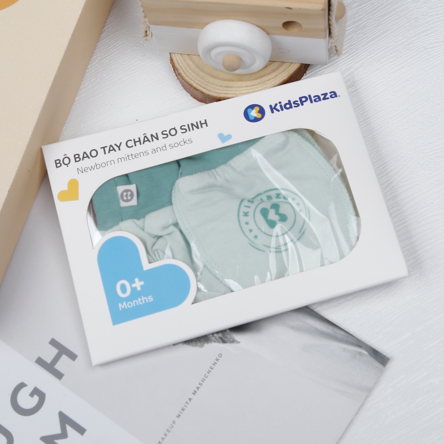 Set bao tay chân KidsPlaza Otis ND23H (Cốm) hình 5