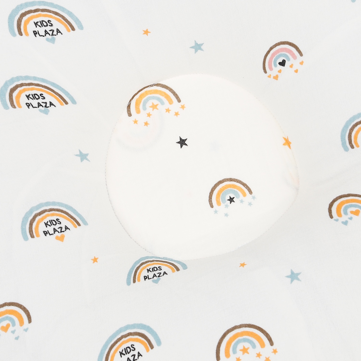 Gối chống trào KidsPlaza Muslin họa tiết cầu vòng PG23 hình 2