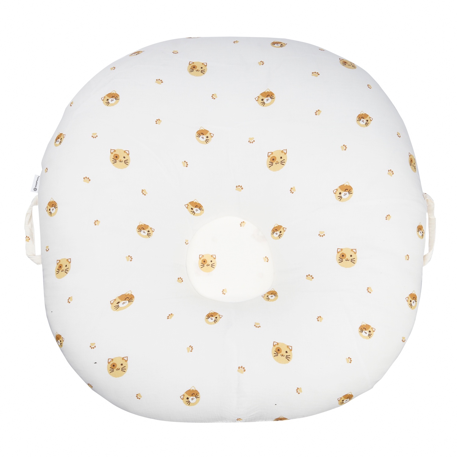 Gối chống trào KidsPlaza Muslin họa tiết chú mèo PG23 hình 1
