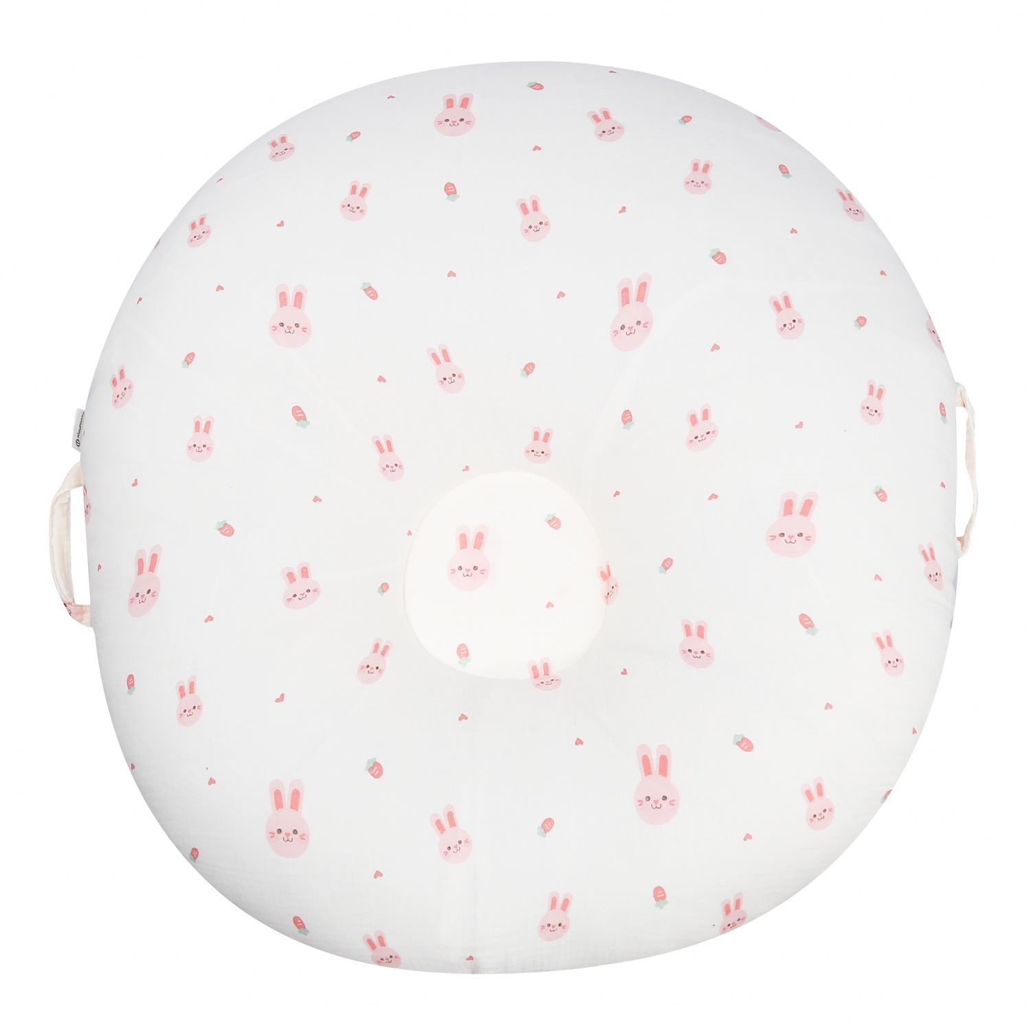 Gối chống trào KidsPlaza Muslin họa tiết con thỏ PG23 hình 1