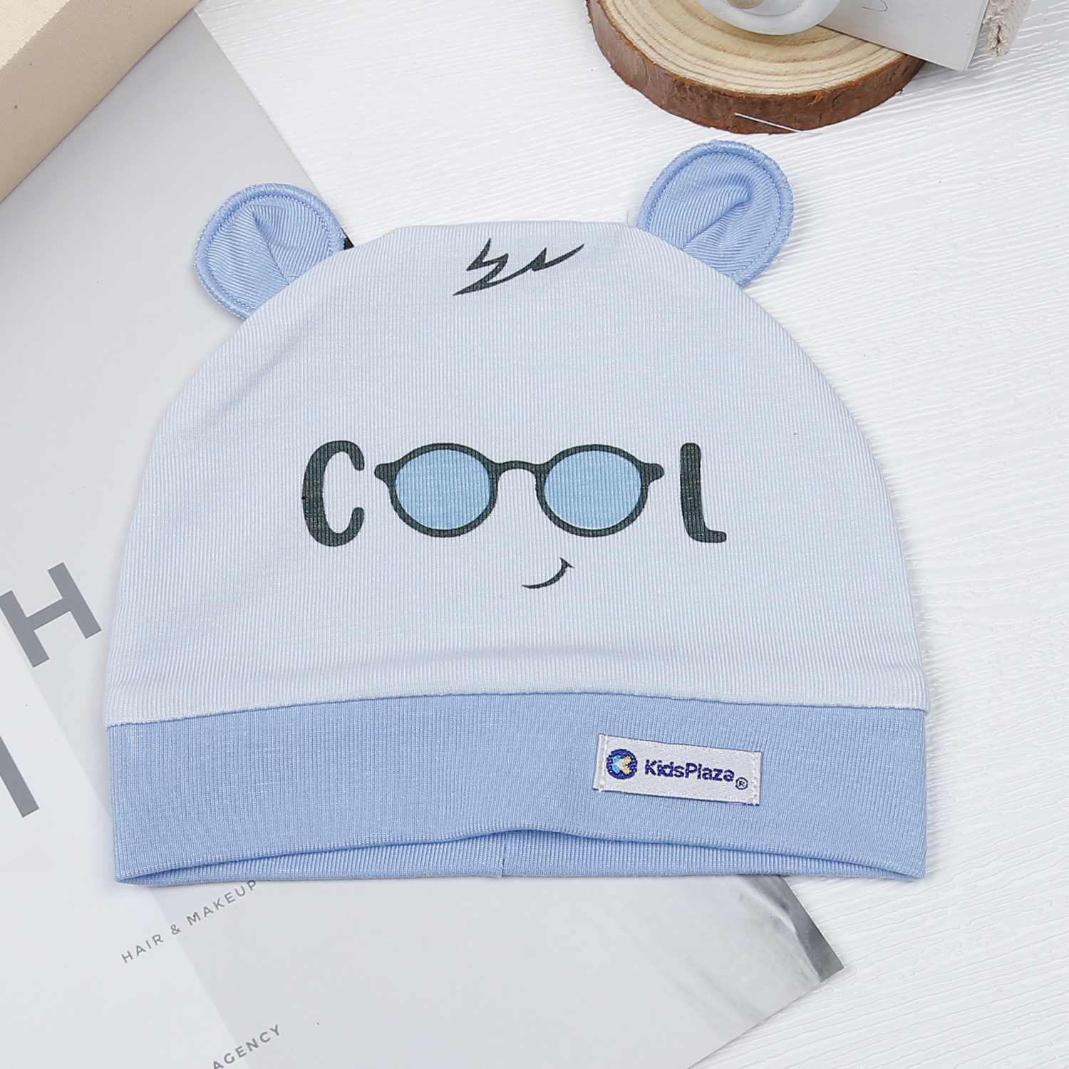 Mũ sơ sinh Otis KidsPlaza ND23H (Xanh) hình 1