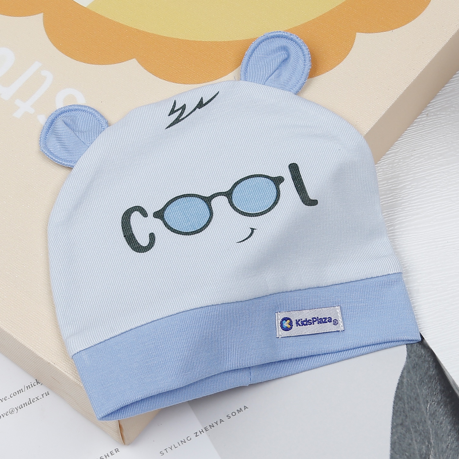 Mũ sơ sinh Otis KidsPlaza ND23H (Xanh) hình 2