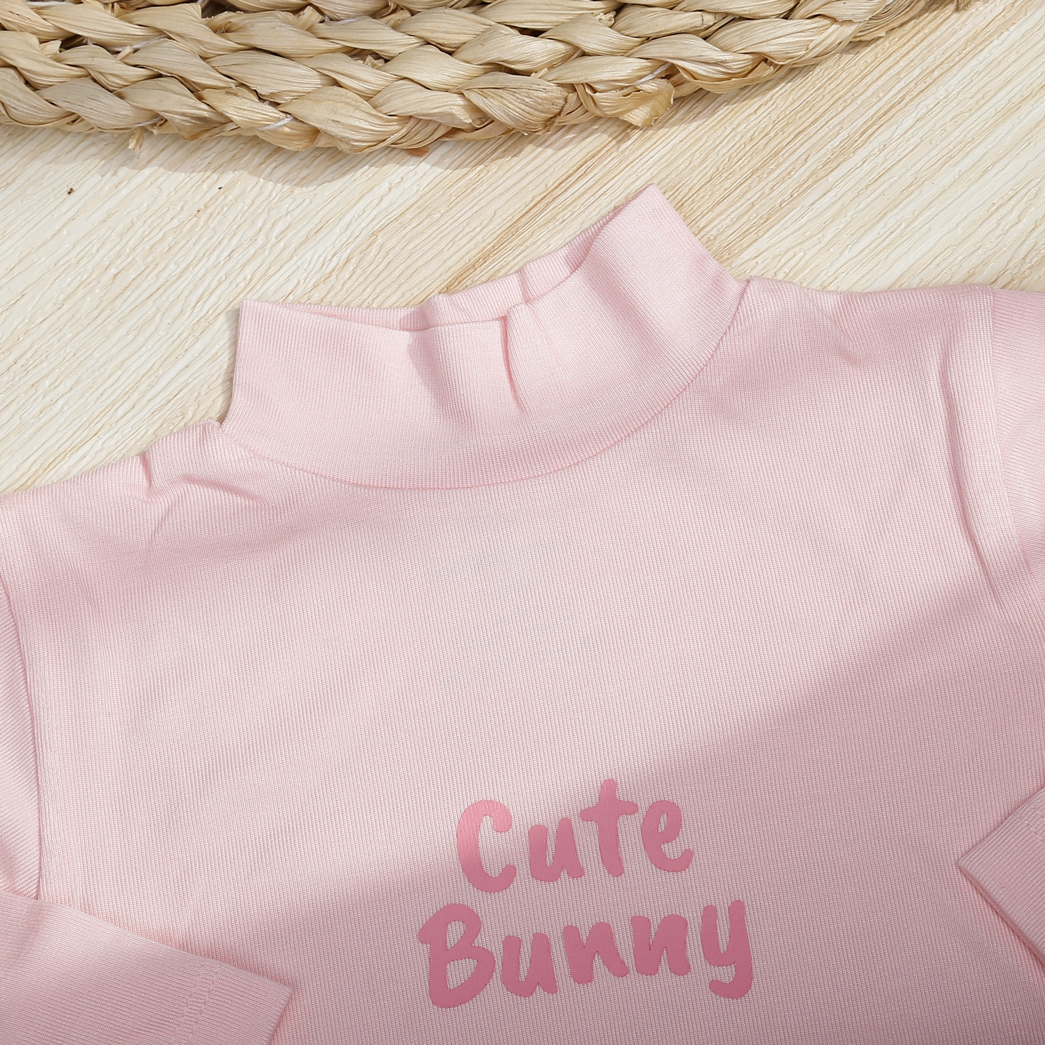 Áo thun cổ 3 phân KidsPlaza Otis ND23T (Hồng) hình 2