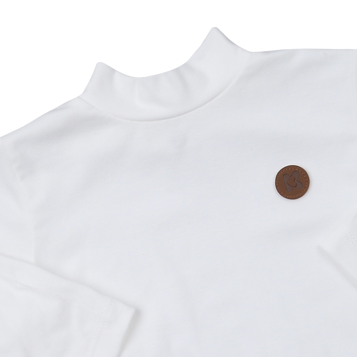 Áo thun cổ 3 phân KidsPlaza Otis ND23T (Trắng)