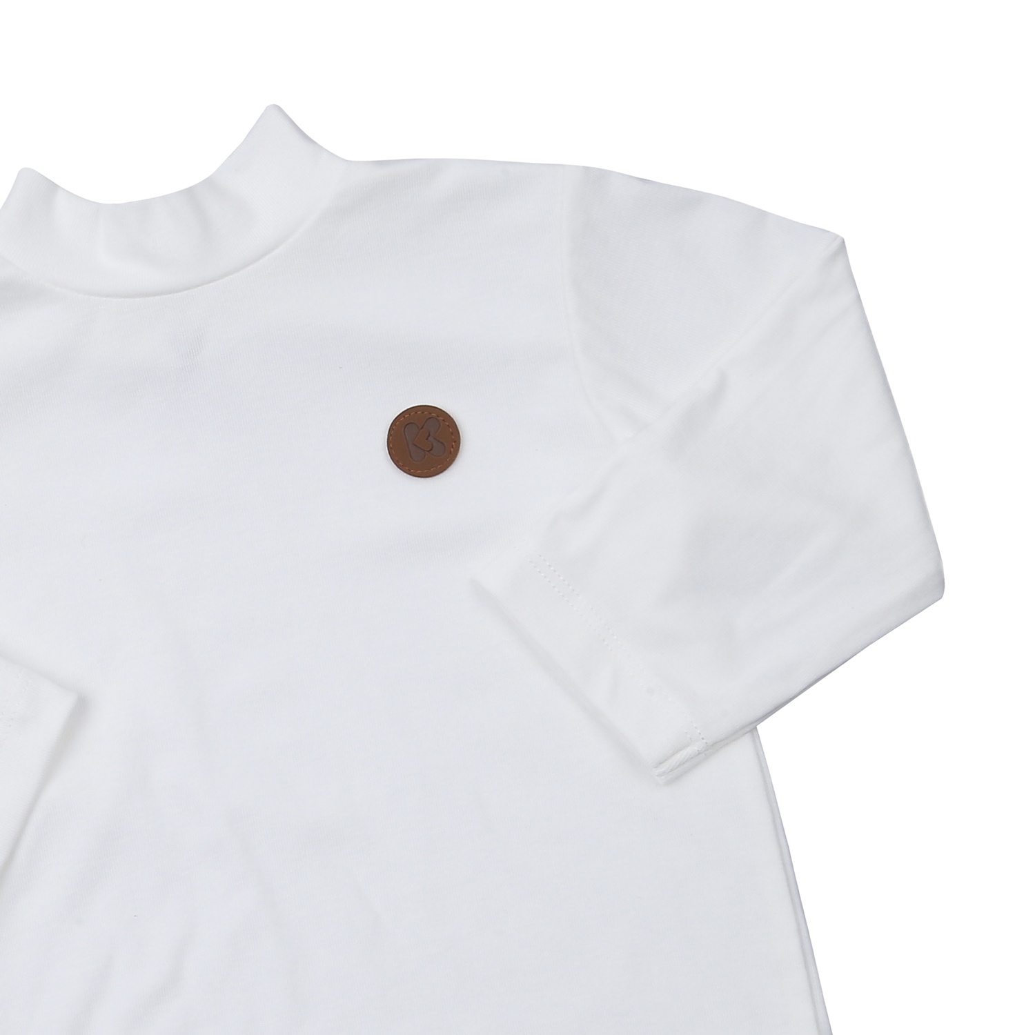 Áo thun cổ 3 phân KidsPlaza Otis ND23T (Trắng)