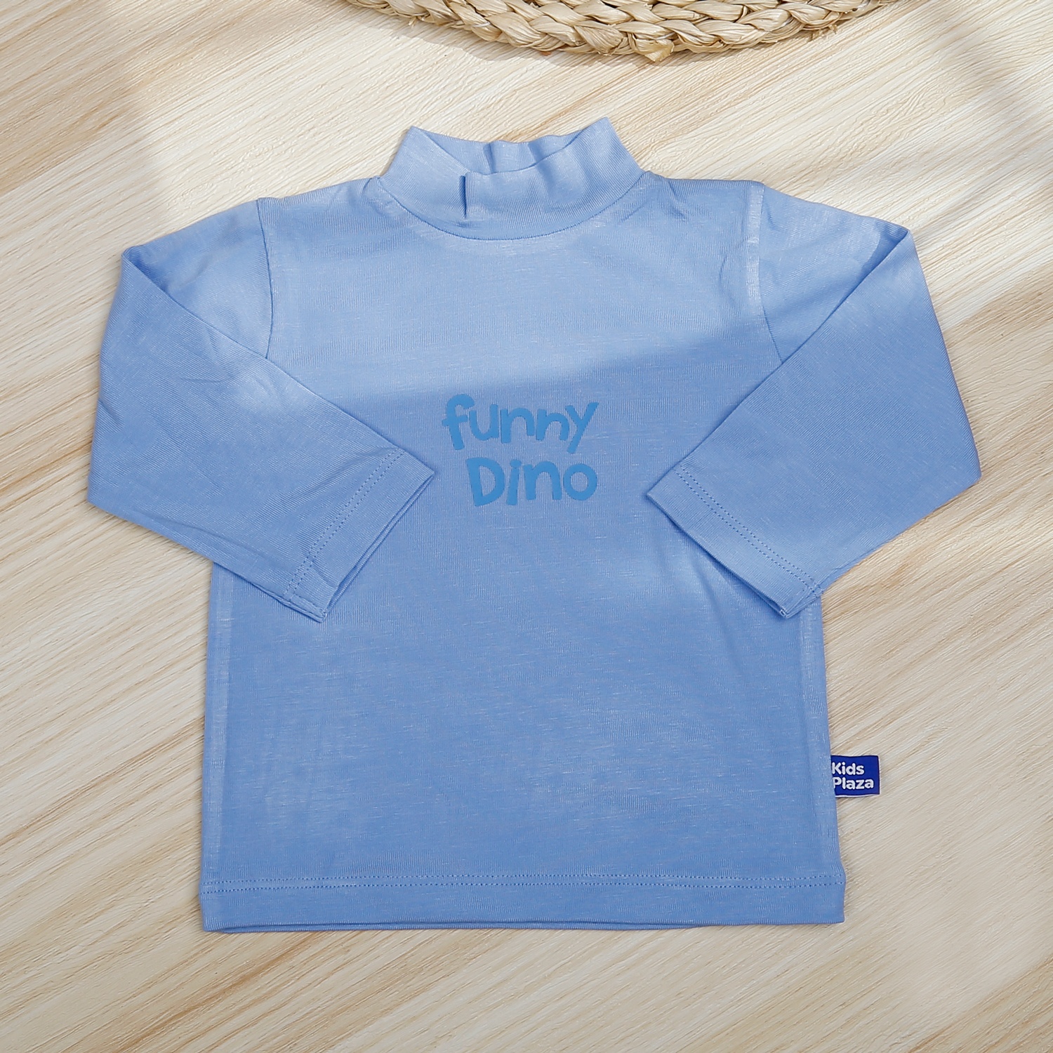 Áo thun cổ 3 phân KidsPlaza Otis ND23T (Xanh) hình 1