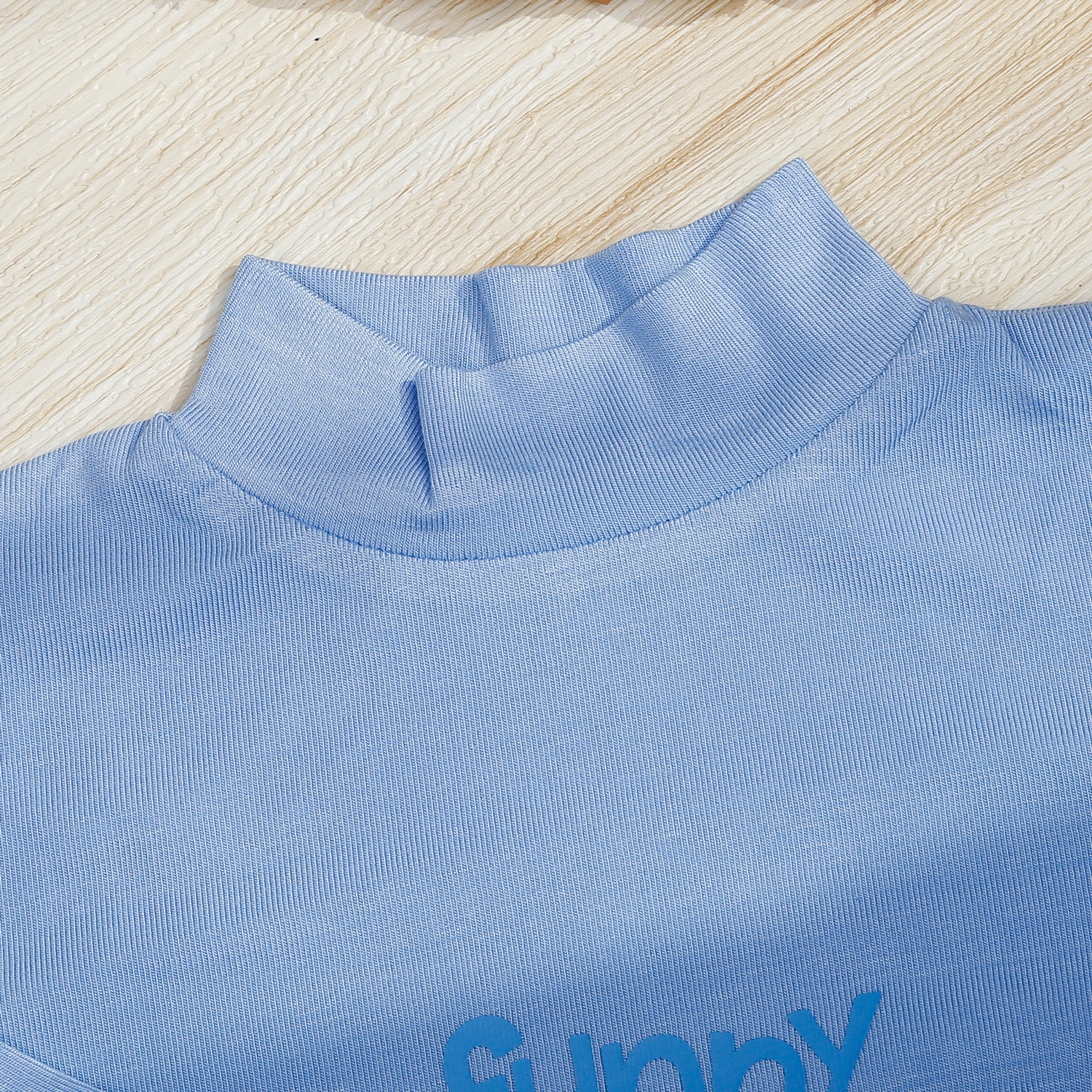 Áo thun cổ 3 phân KidsPlaza Otis ND23T (Xanh) hình 2