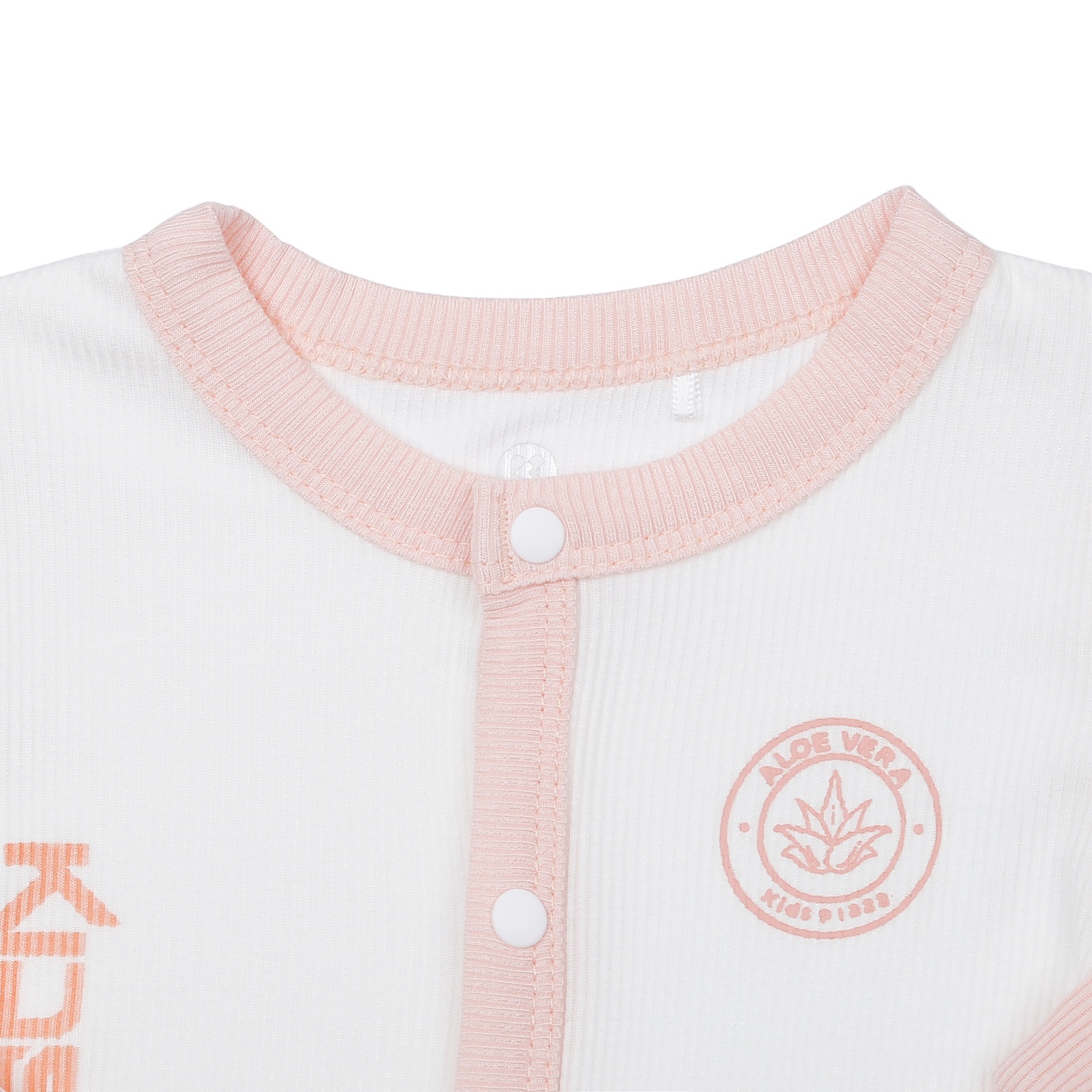 Bộ body dài tay bé trai KidsPlaza Fresh air ND23H (Hồng) hình 2