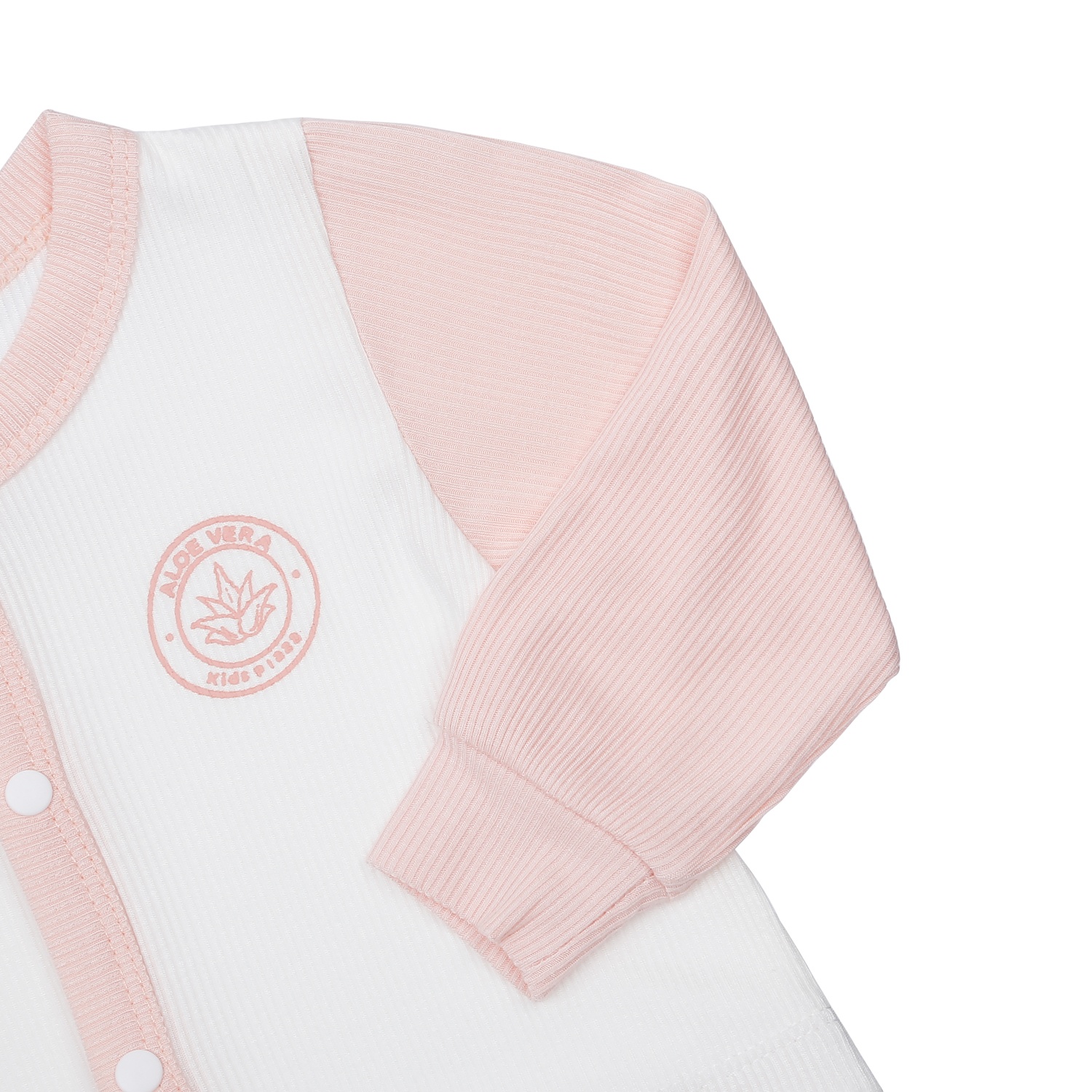 Bộ body dài tay bé trai KidsPlaza Fresh air ND23H (Hồng) hình 4