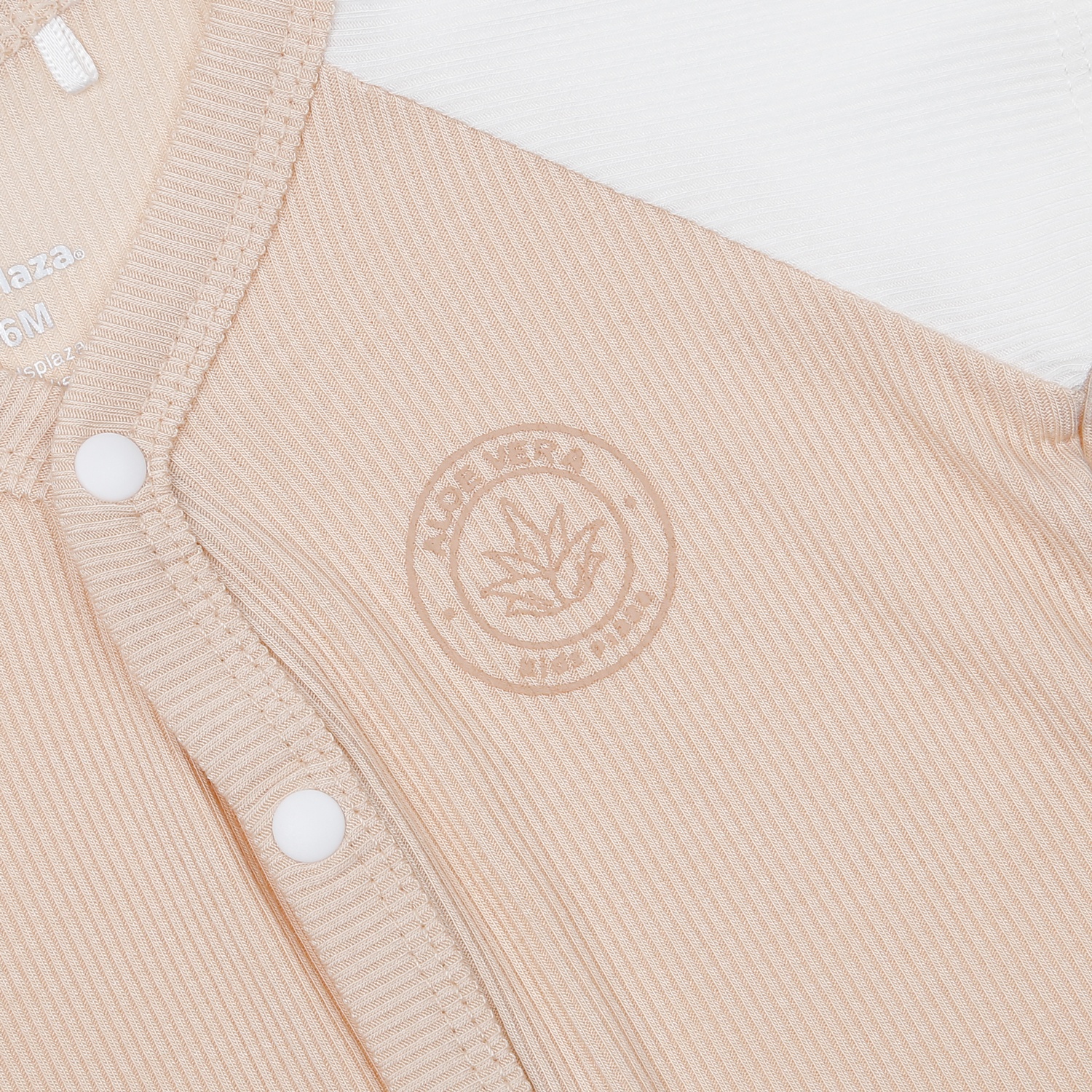 Bộ quần áo cộc tay cài giữa KidsPlaza Fresh air ND23H (Be)