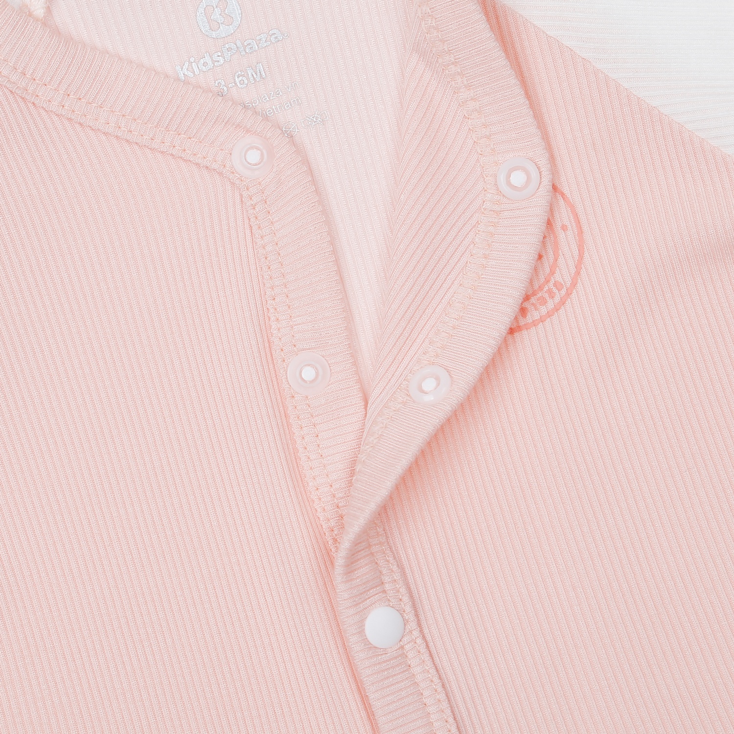 Bộ quần áo cộc tay cài giữa KidsPlaza Fresh air ND23H (Hồng)