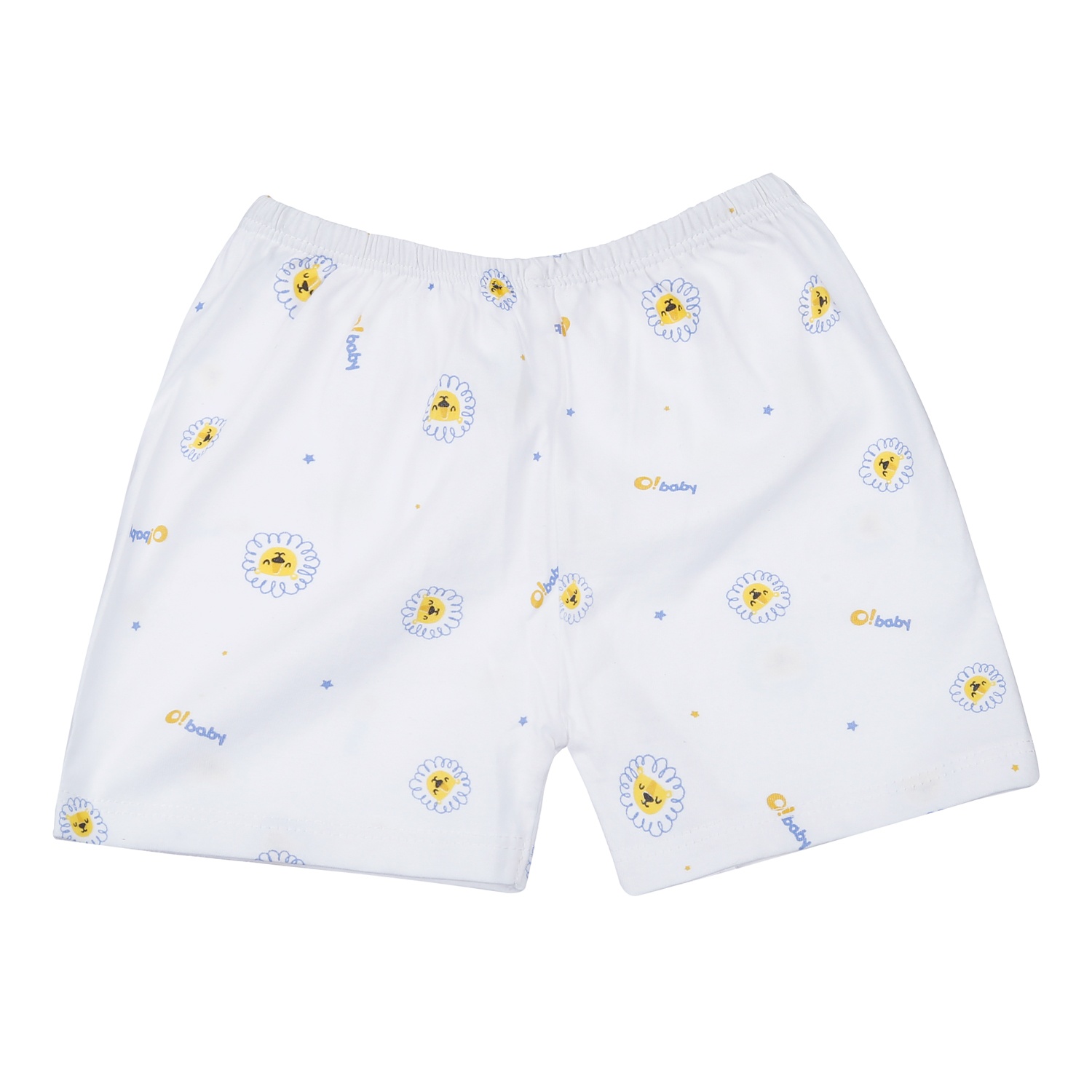 Bộ quần áo cộc tay cài giữa O!Baby in sư tử DN23 hình 4